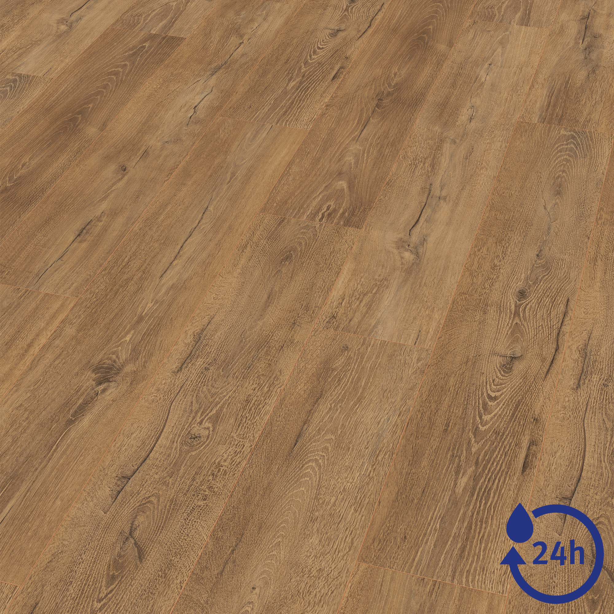 EGGER Laminat 'NatureSense Aqua' EL2418 Melba Eiche braun 8 mm