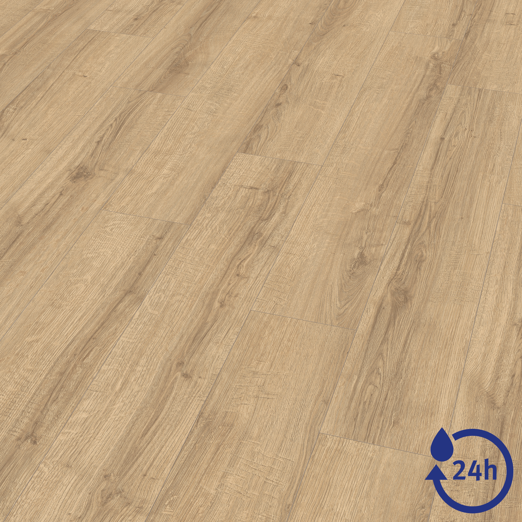 EGGER Laminat 'NatureSense Aqua' EL2405 Sherman Eiche hellbraun 10 mm