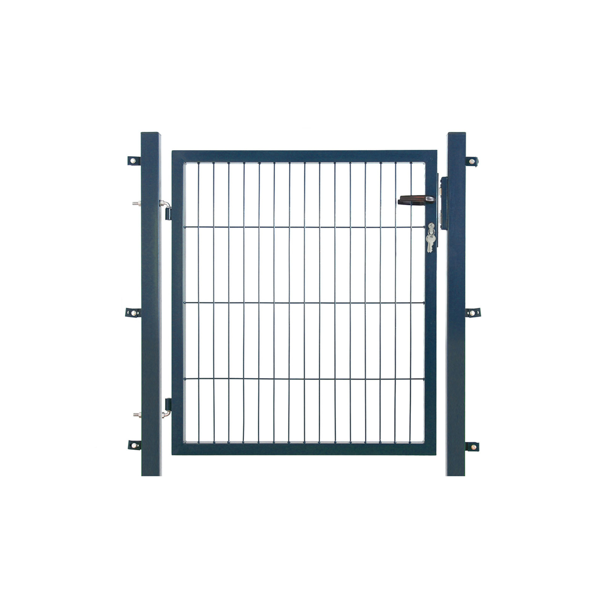 Arvotec Gartentor 'Essential' anthrazit 100 x 80 cm, mit Zaunanschluss