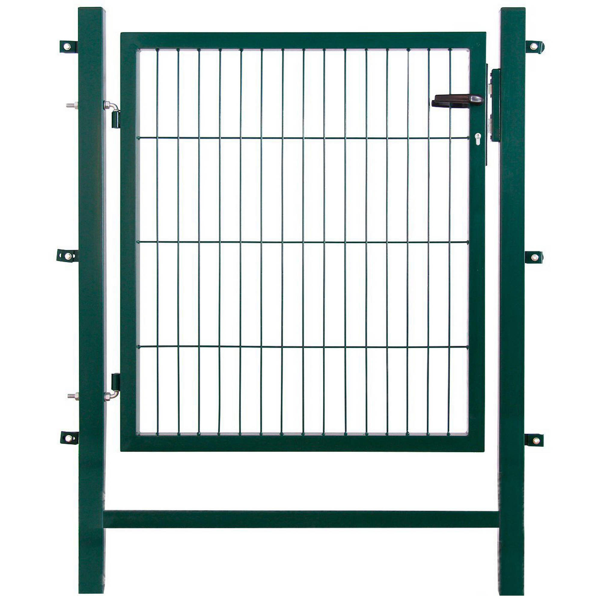 Arvotec Gartentor 'Easy' moosgrün 100 x 100 cm, mit Pfostenrahmen