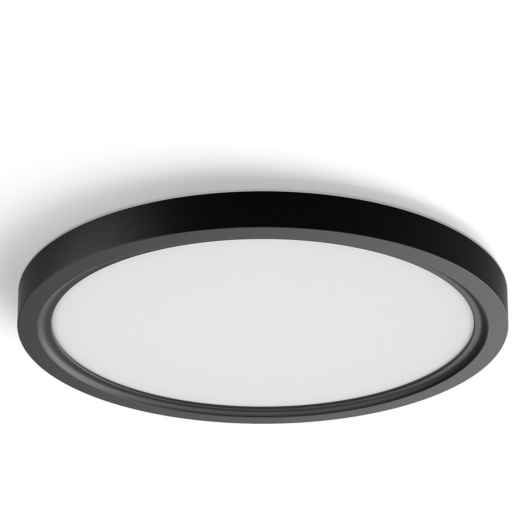 Philips Hue Panelleuchte 'Hue Tento WA RD S' schwarz Ø 29,1 cm