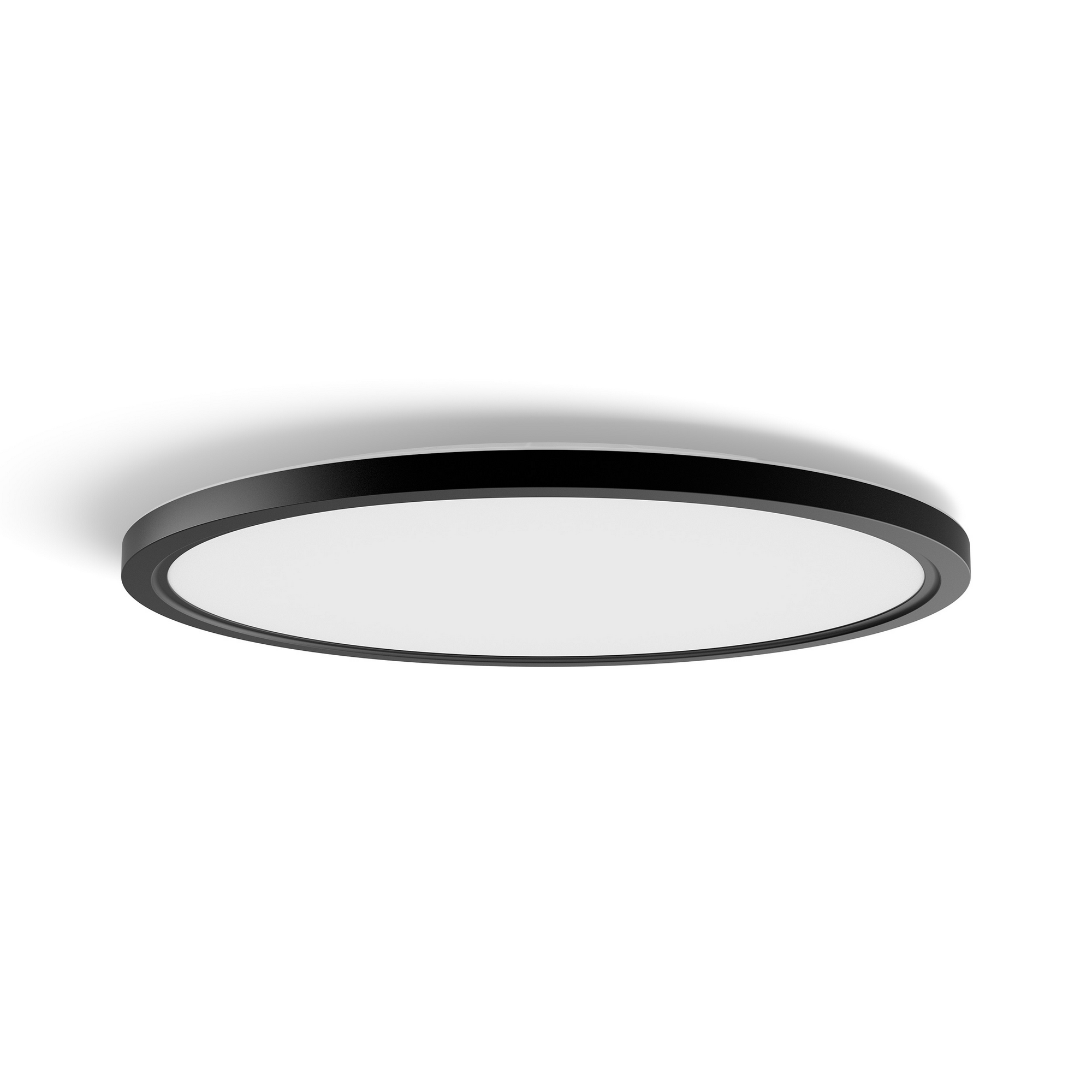 Philips Hue Panelleuchte 'Hue Tento WACA RD XL' schwarz Ø 54,2 cm, mit Farbwechsler