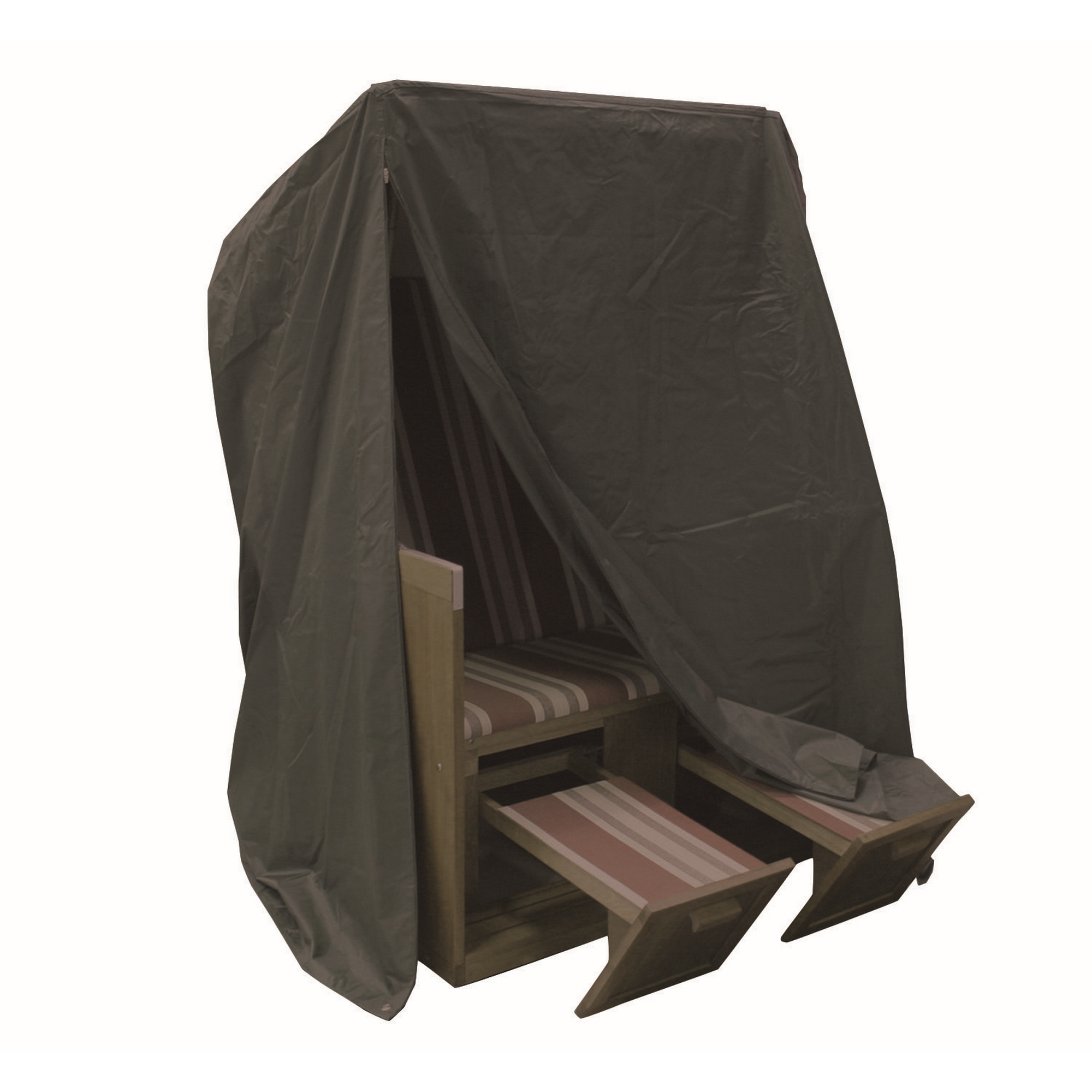 acamp Abdeckung für Strandkorb wasserabweisend & frostsicher 115 x 175 x 135 cm