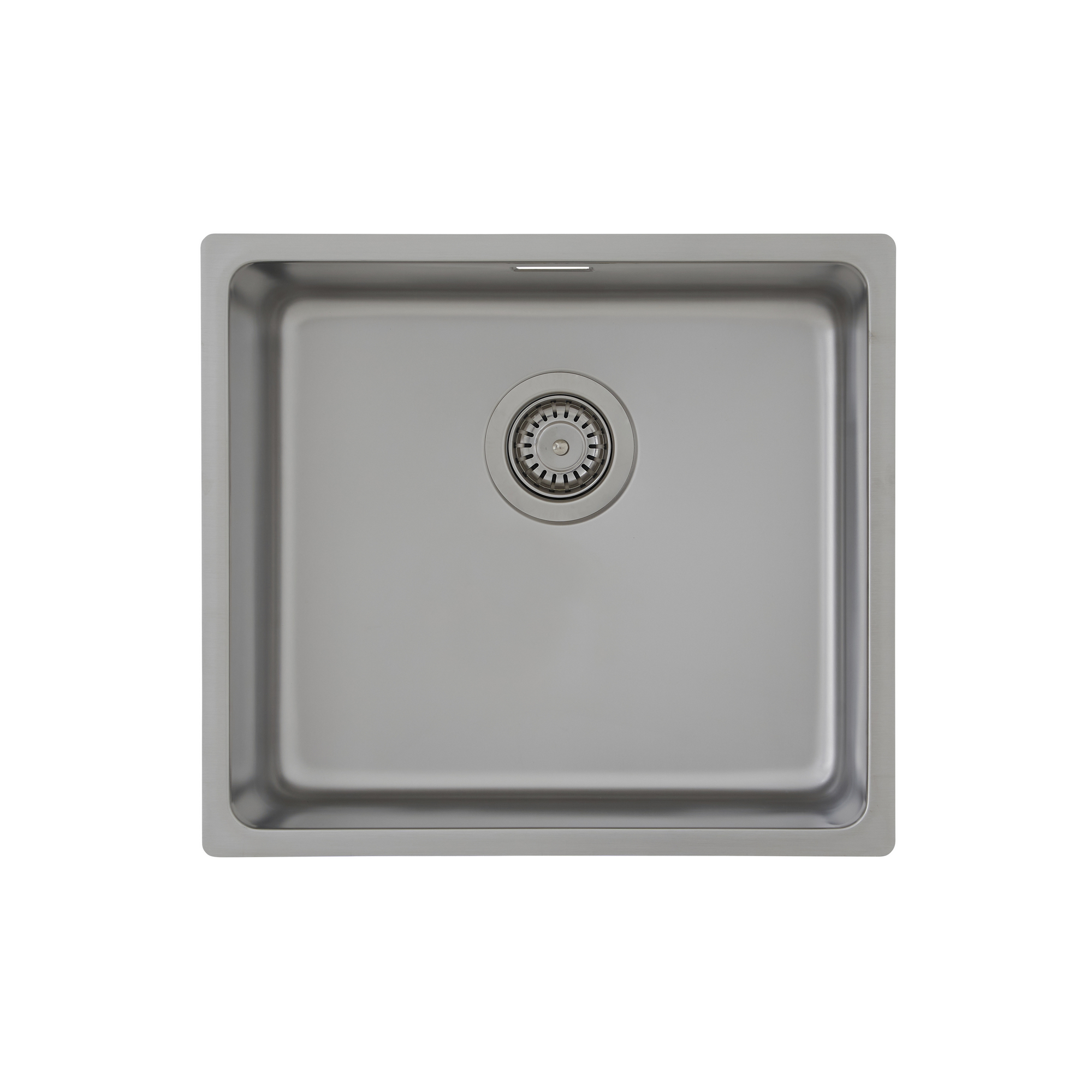 Respekta Einbauspüle 'Detroit' Edelstahl 49 x 44 cm