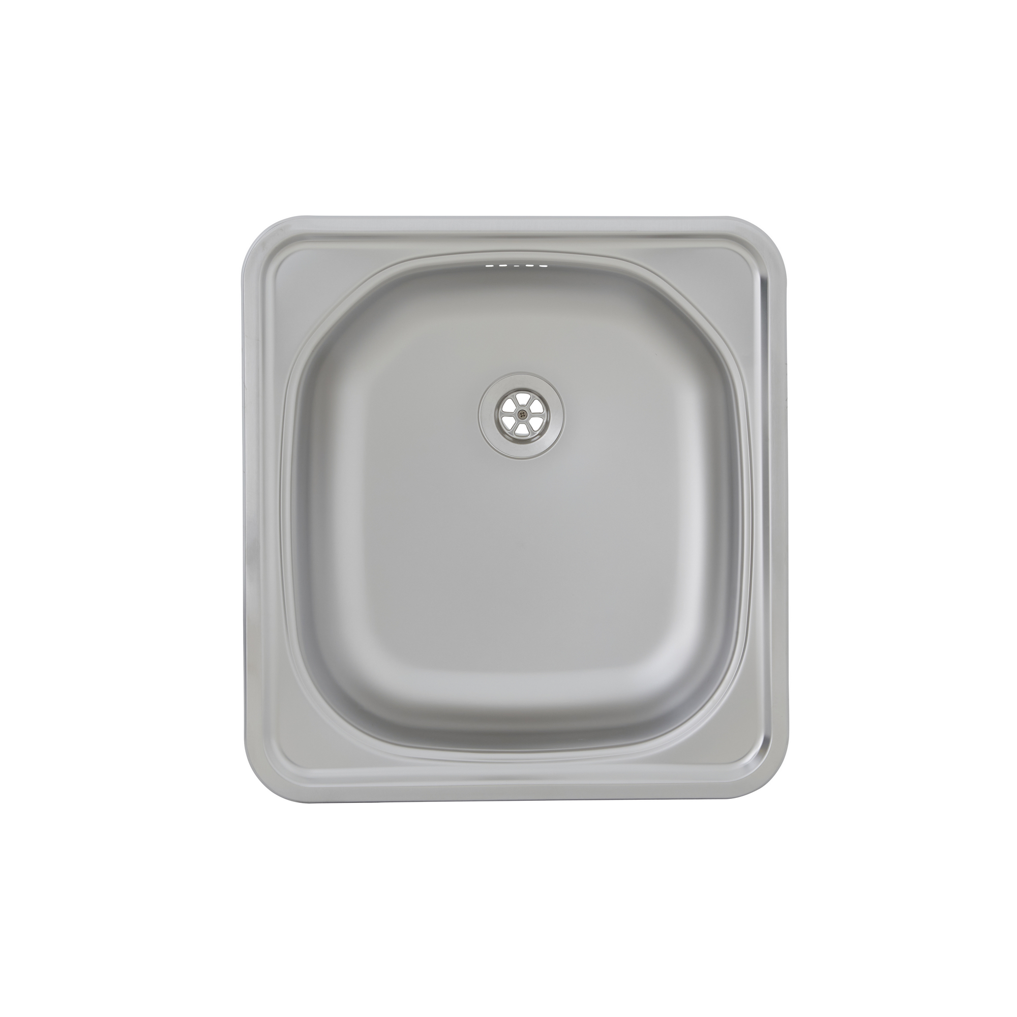 Respekta Einbauspüle 'Dallas' Edelstahl 46,5 x 43,5 cm