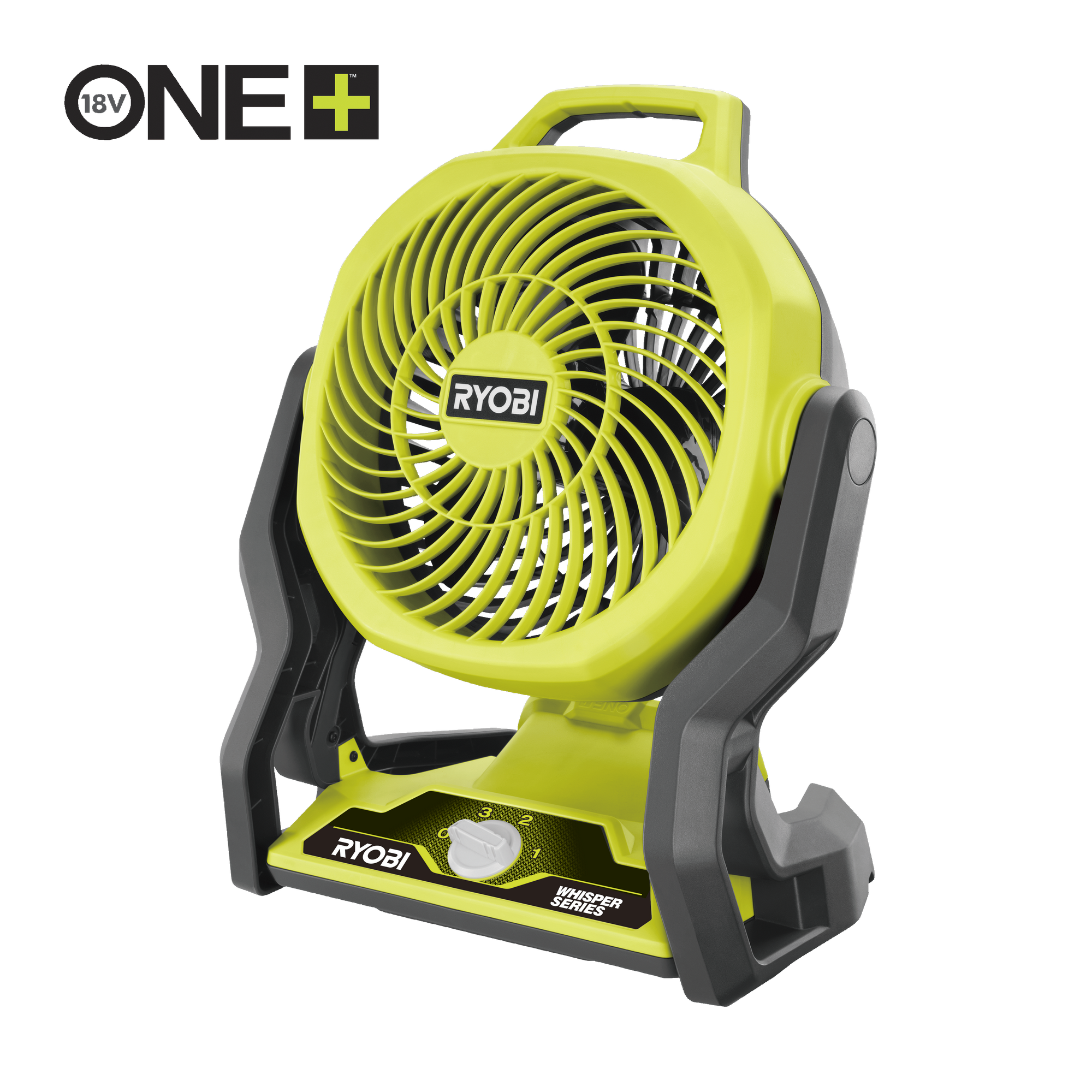 Ryobi Akku-Ventilator 'ONE+ RF18-0' 18 V ohne Akku und Ladegerät