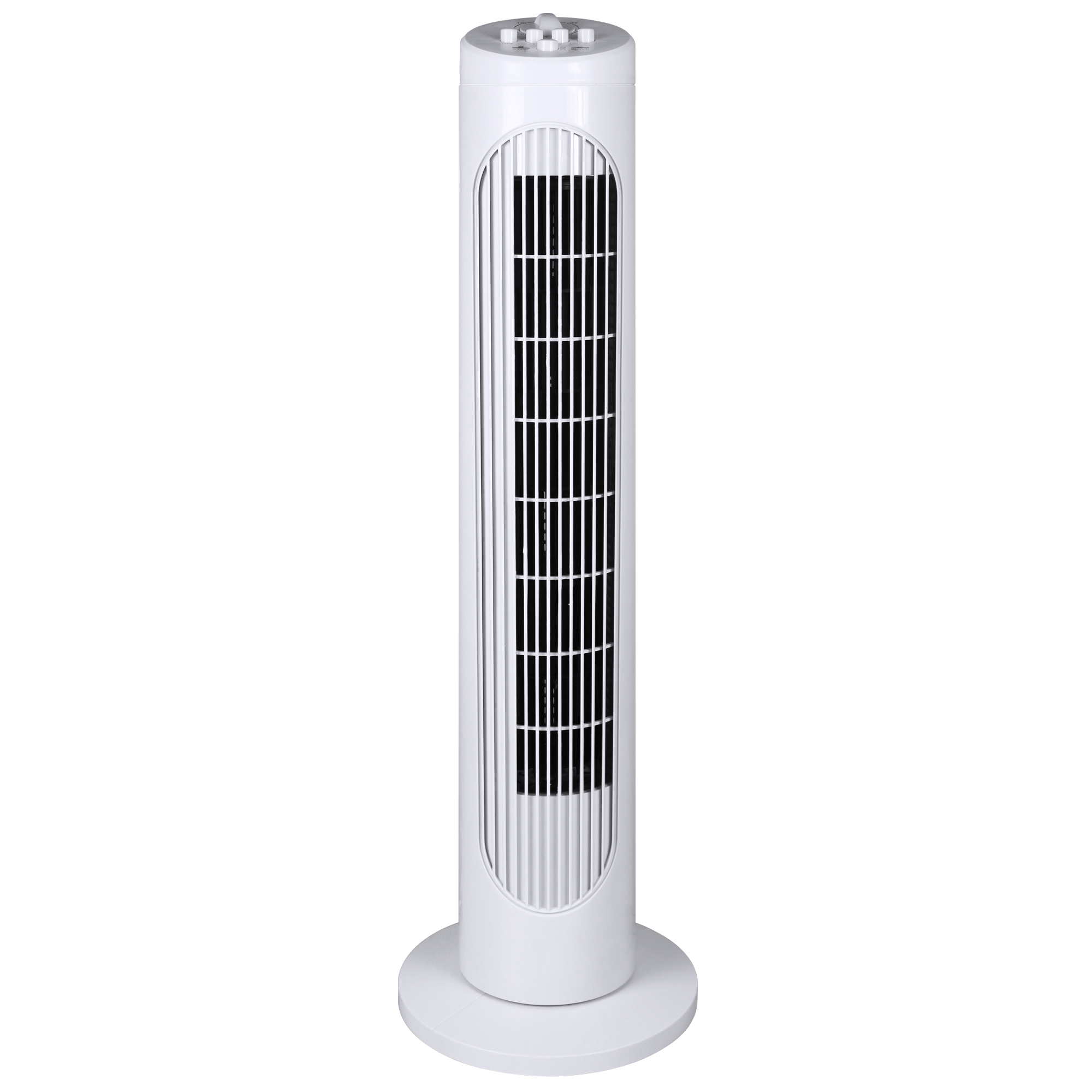 toom Turmventilator weiß oszillierend Ø 23,5 x 75,5 cm