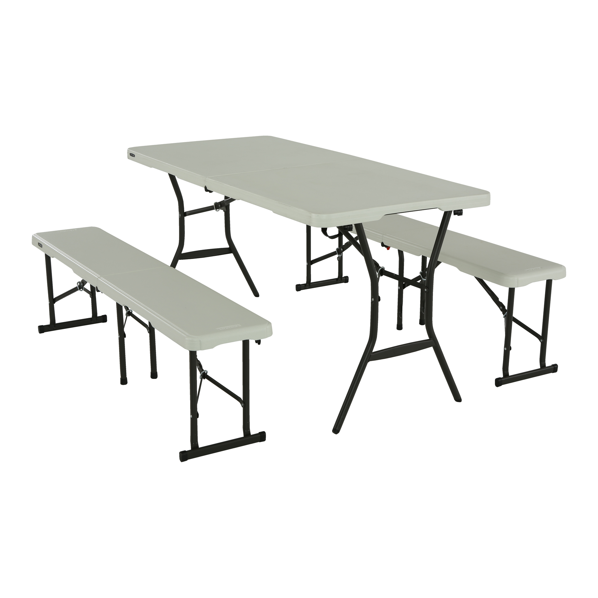 Lifetime Bierzeltgarnitur klappbar Stahl/Kunststoff 3-teilig