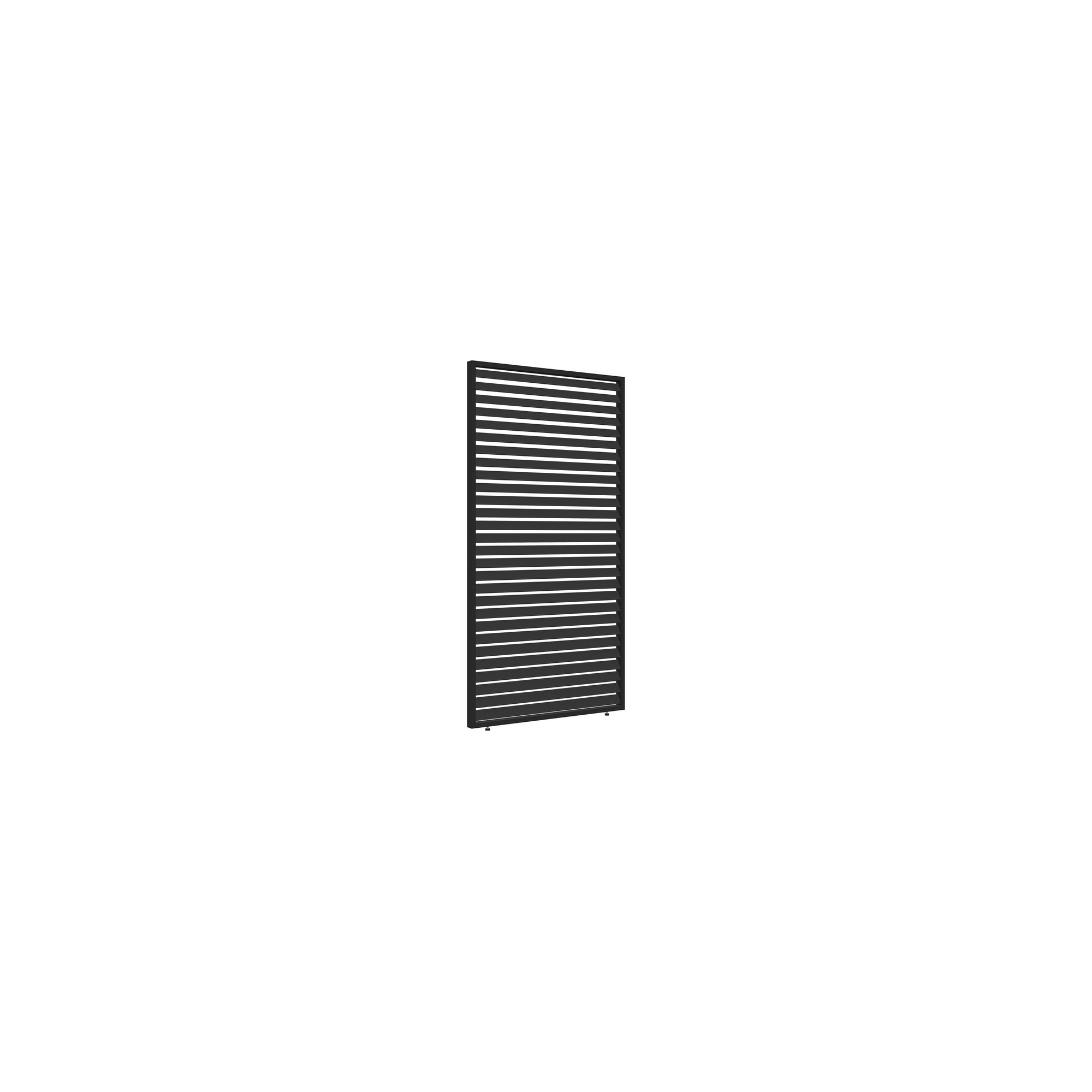 Sichtschutzelement für Pergola anthrazit 360 x 720 cm