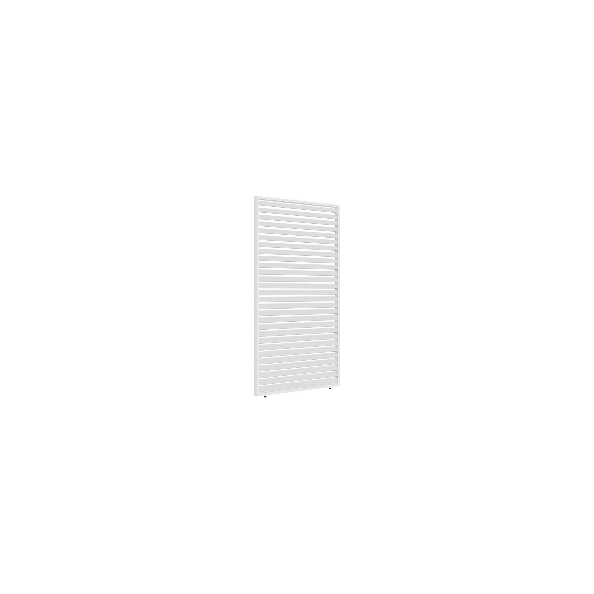Sichtschutzrollo für Pergola weiß 360 x 720 cm