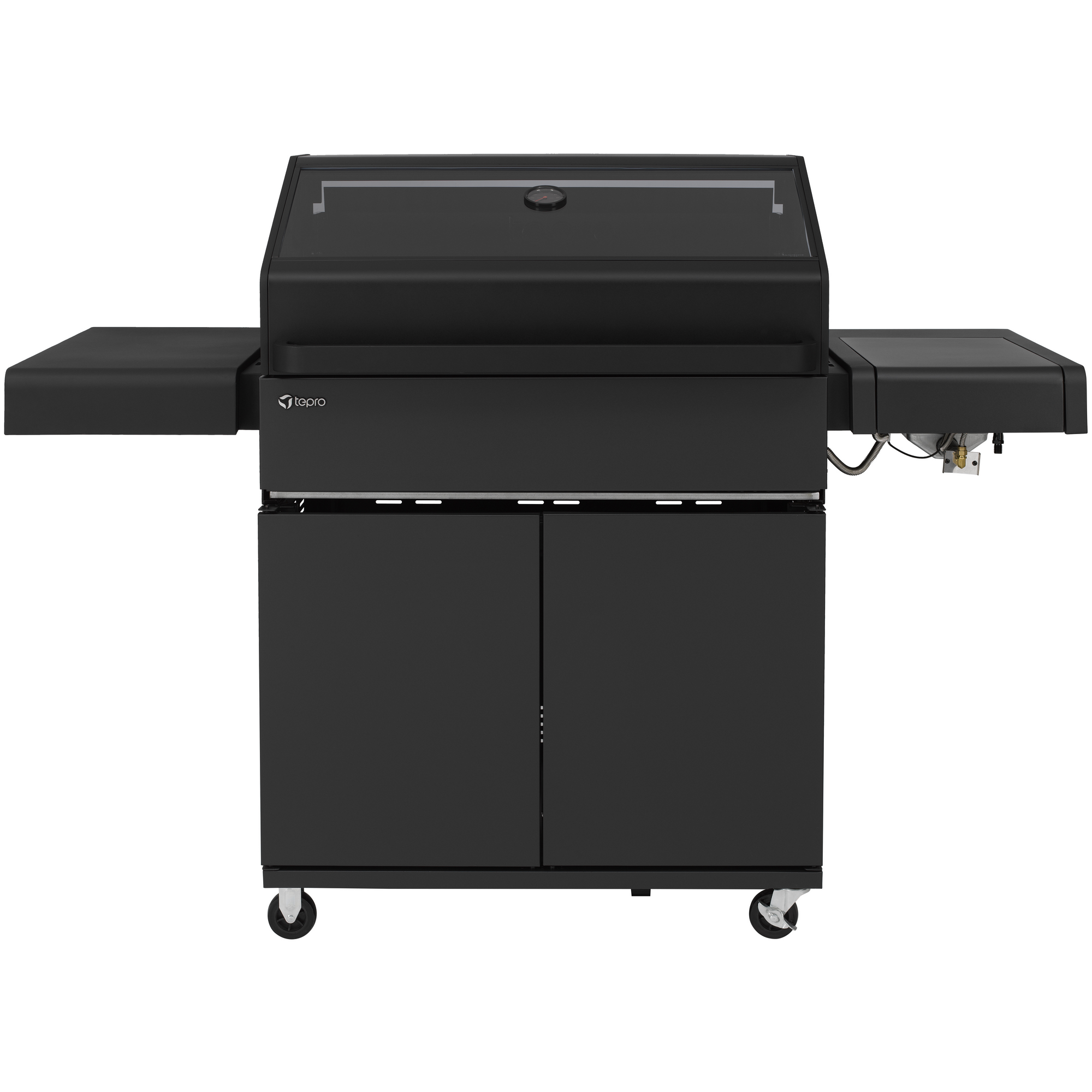Tepro Gasgrill 'Hicksville' schwarz 161 x 119 x 62 cm