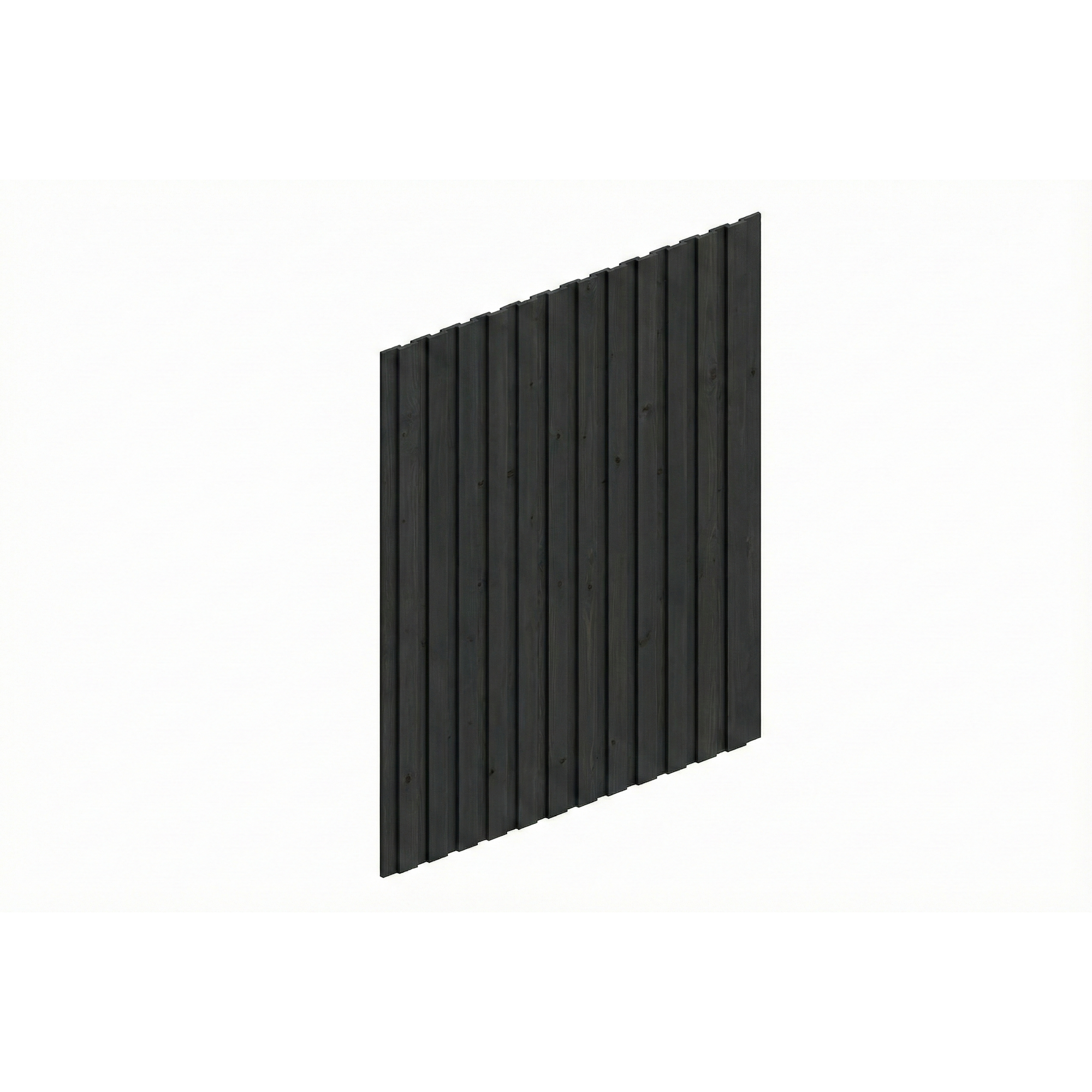 SKAN HOLZ Carport-Seitenwand Deckelschalung anthrazit 230 x 330 cm
