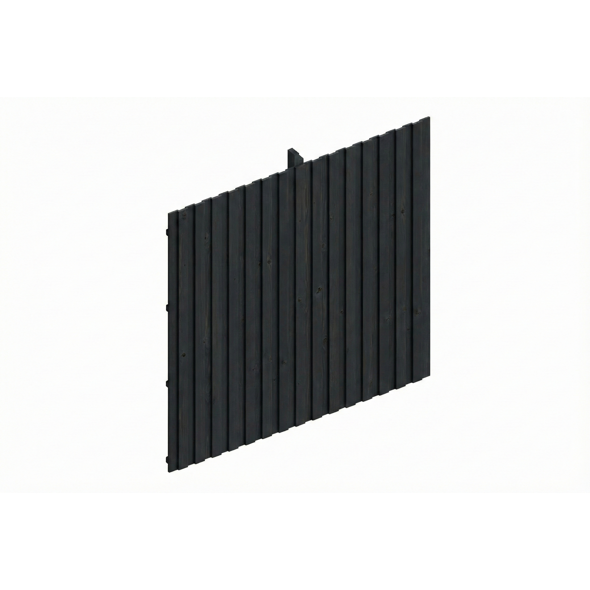 SKAN HOLZ Carport-Rückwand Deckelschalung anthrazit 362 x 330 cm