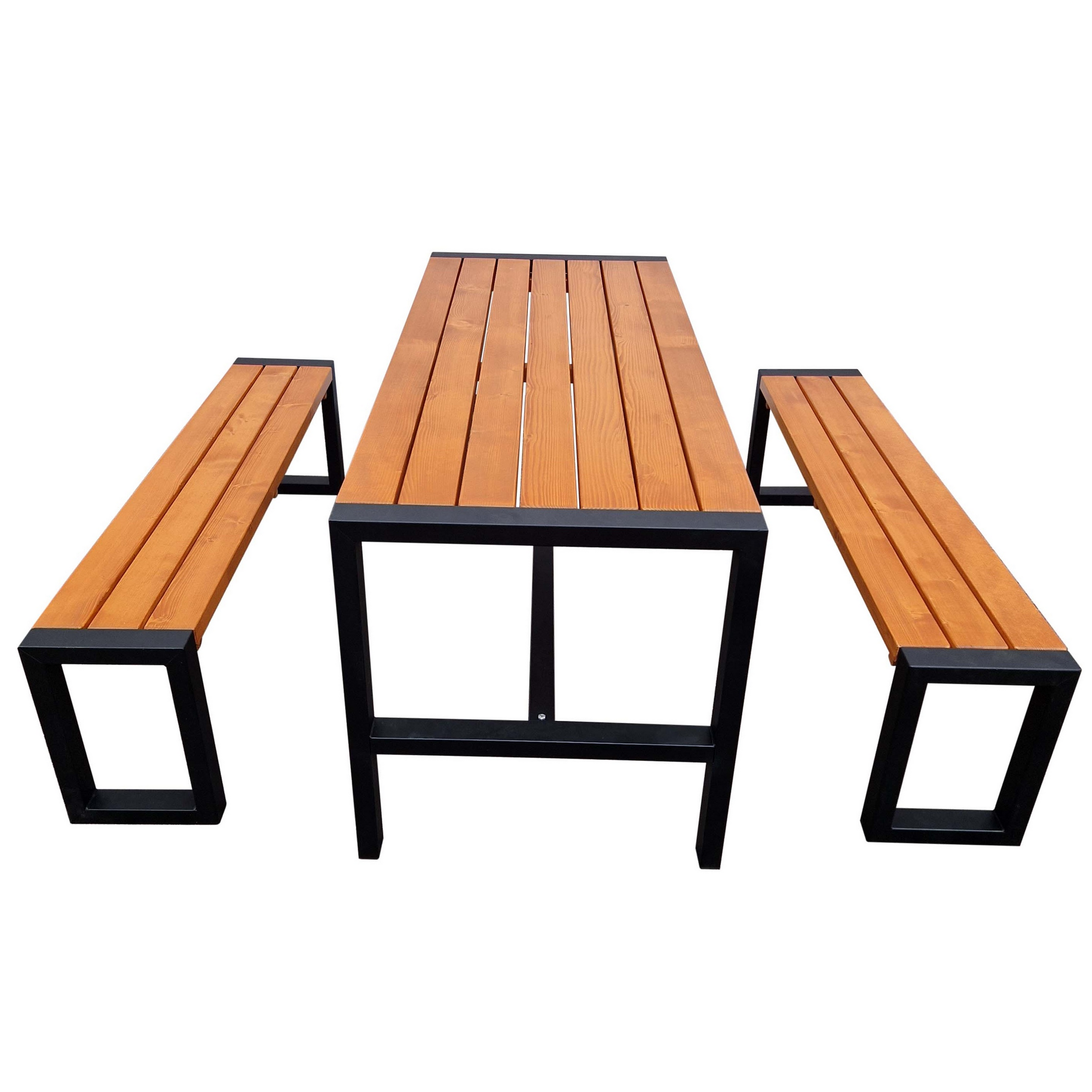 Kiehn-Holz Gartenmöbel-Set 'Sylt' Kiefernholz braun 3-teilig