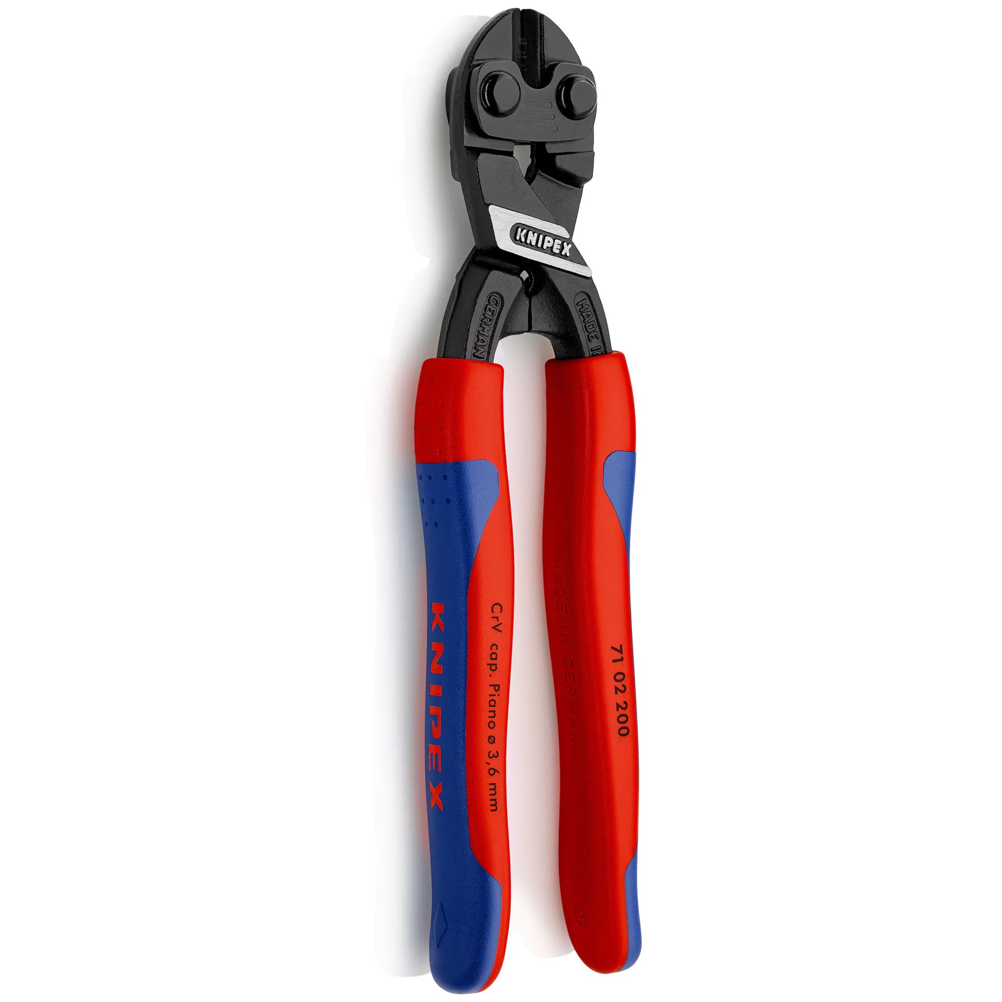 Knipex Kompakt-Bolzenschneider 'CoBolt®' schwarz atramentiert 200 mm