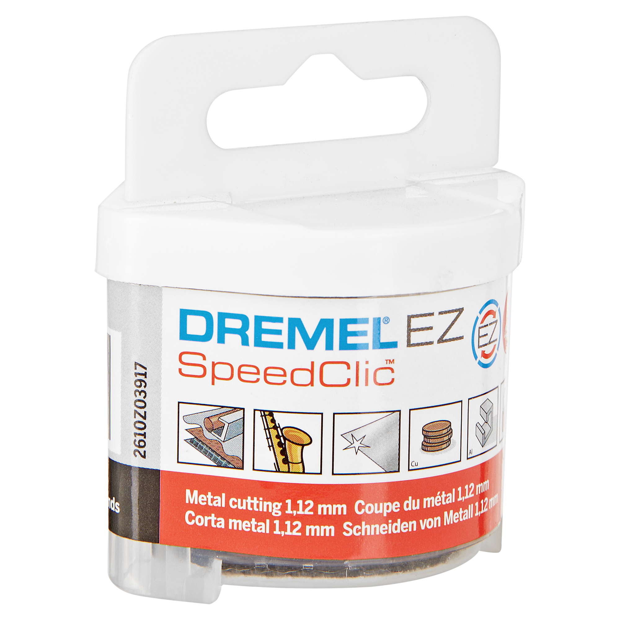 Dremel Metalltrennscheiben-Set 'SpeedClic' für Metall Ø 38 mm