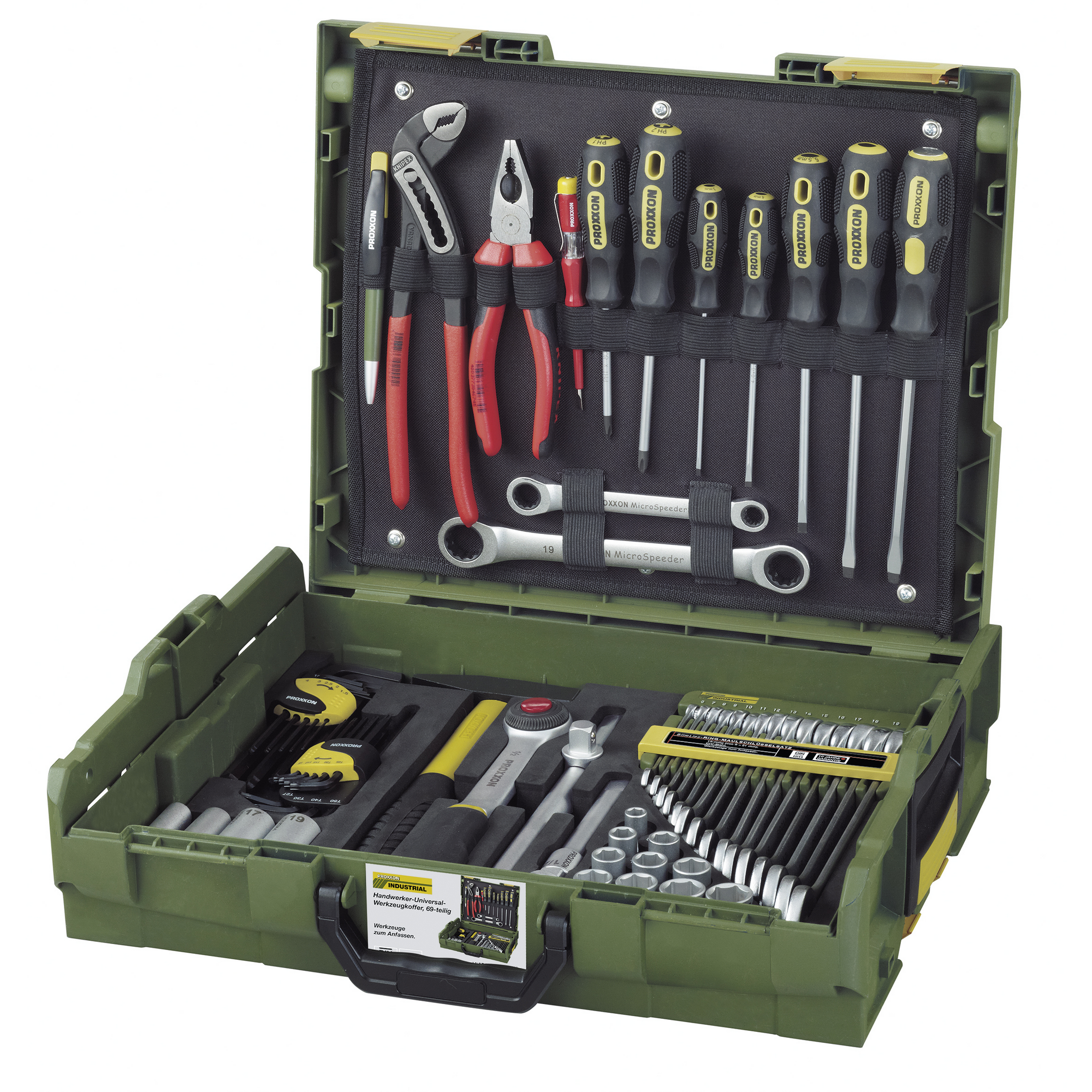 Proxxon Werkzeugkoffer 'L-BOXX' 52-teilig
