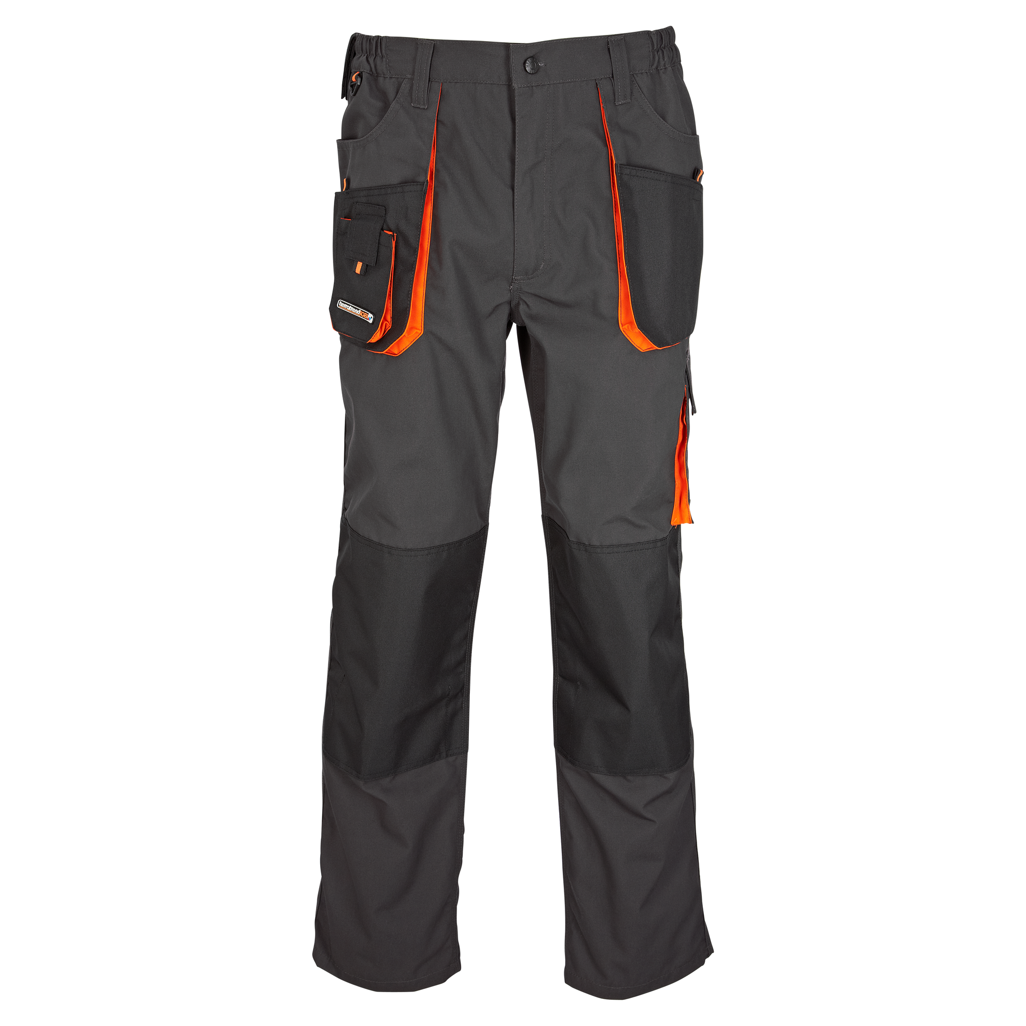 Arbeitshose grau/orange Gr. 48