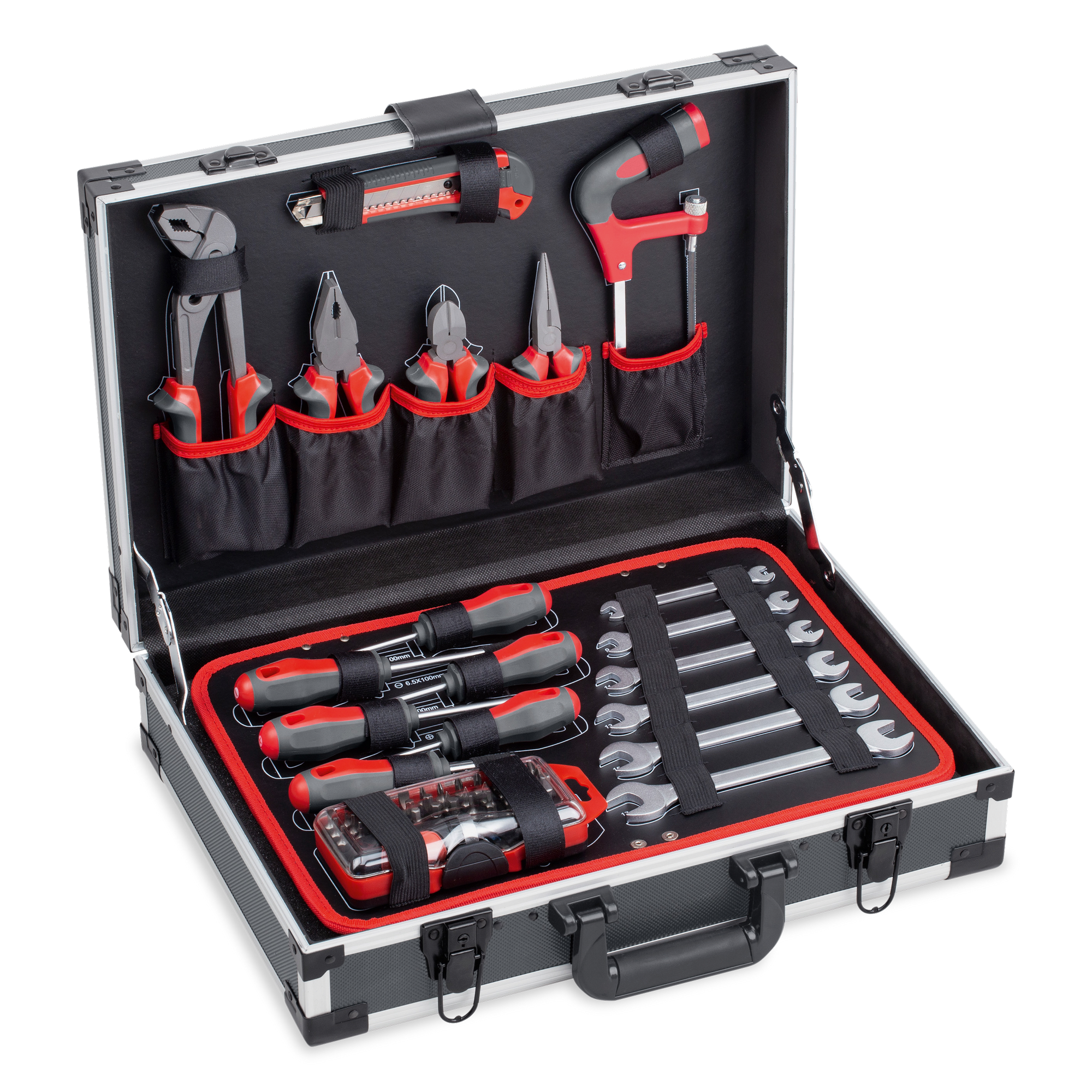 toom Werkzeugkoffer Aluminium 101-teilig