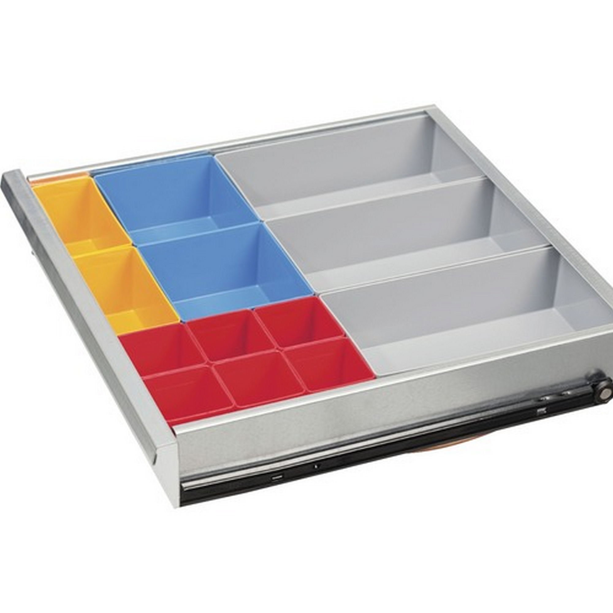 Küpper Universal-Schubladenunterteilungs-Set mit 13 Boxen, 33 x 37 x 7 cm