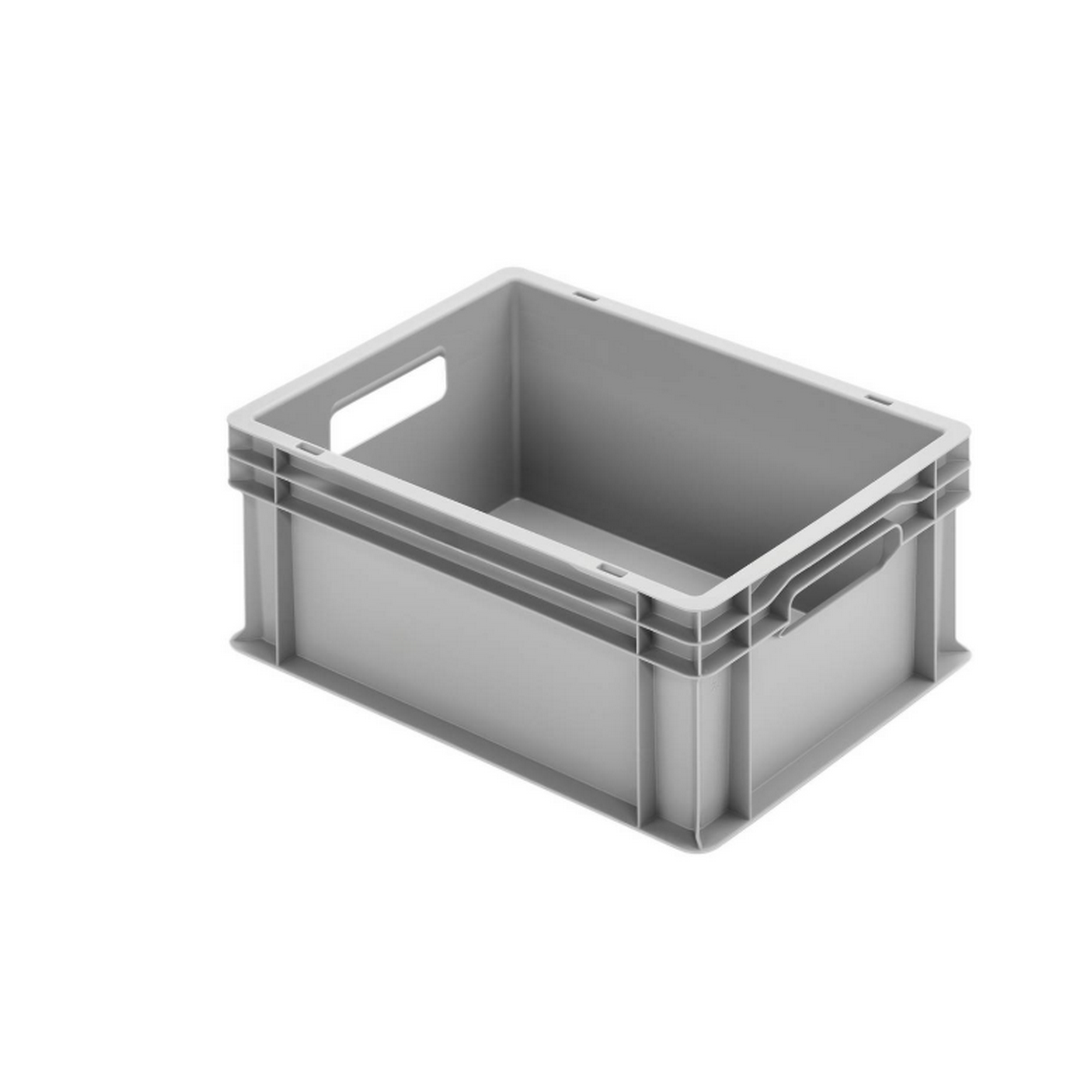 Alutec Kunststoffbehälter geschlossen grau 40 x 30 x 17,5 cm