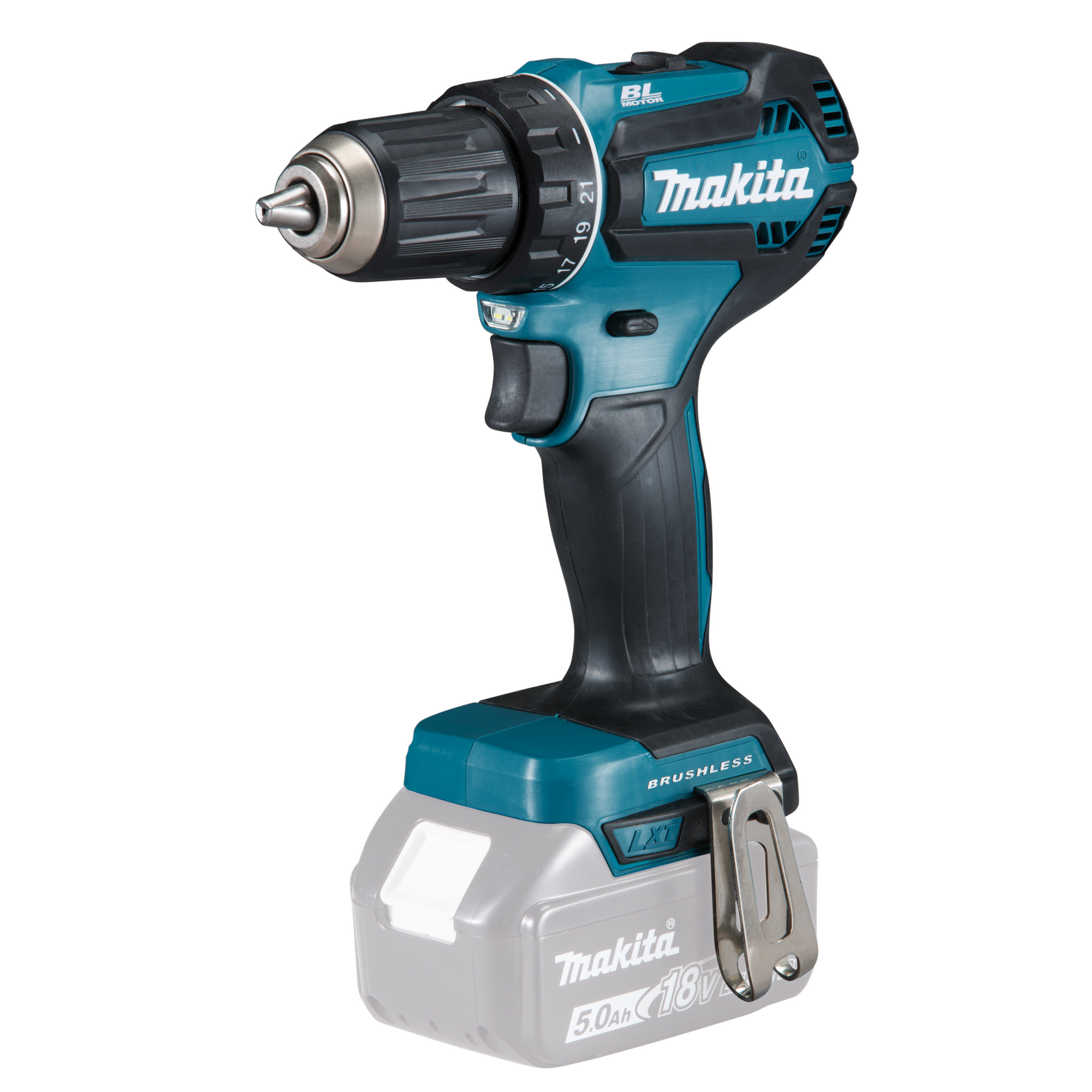 Makita Akku-Bohrschrauber 'DDF485Z' ohne Akku, mit LED, 18 V