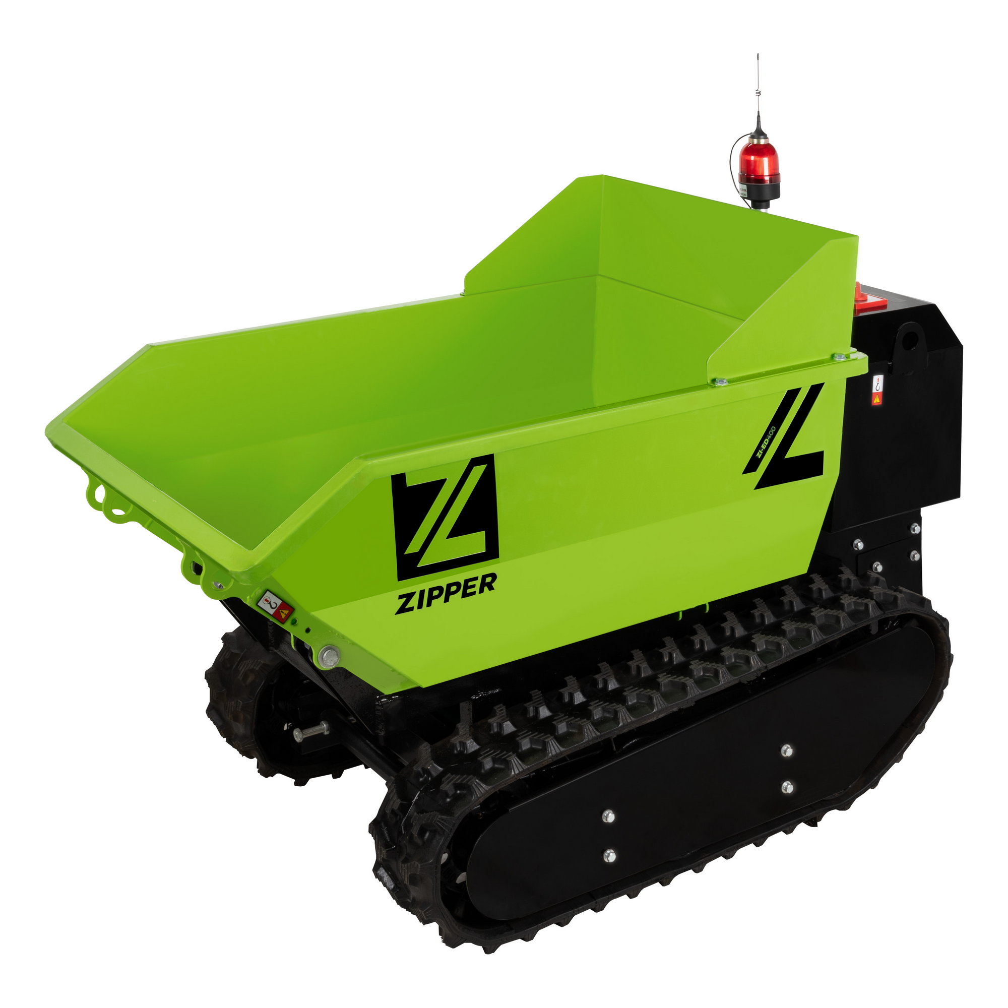 Zipper Elektro-Dumper 'ZI-ED400' mit Ladegerät und Batterie 2 x 800 W