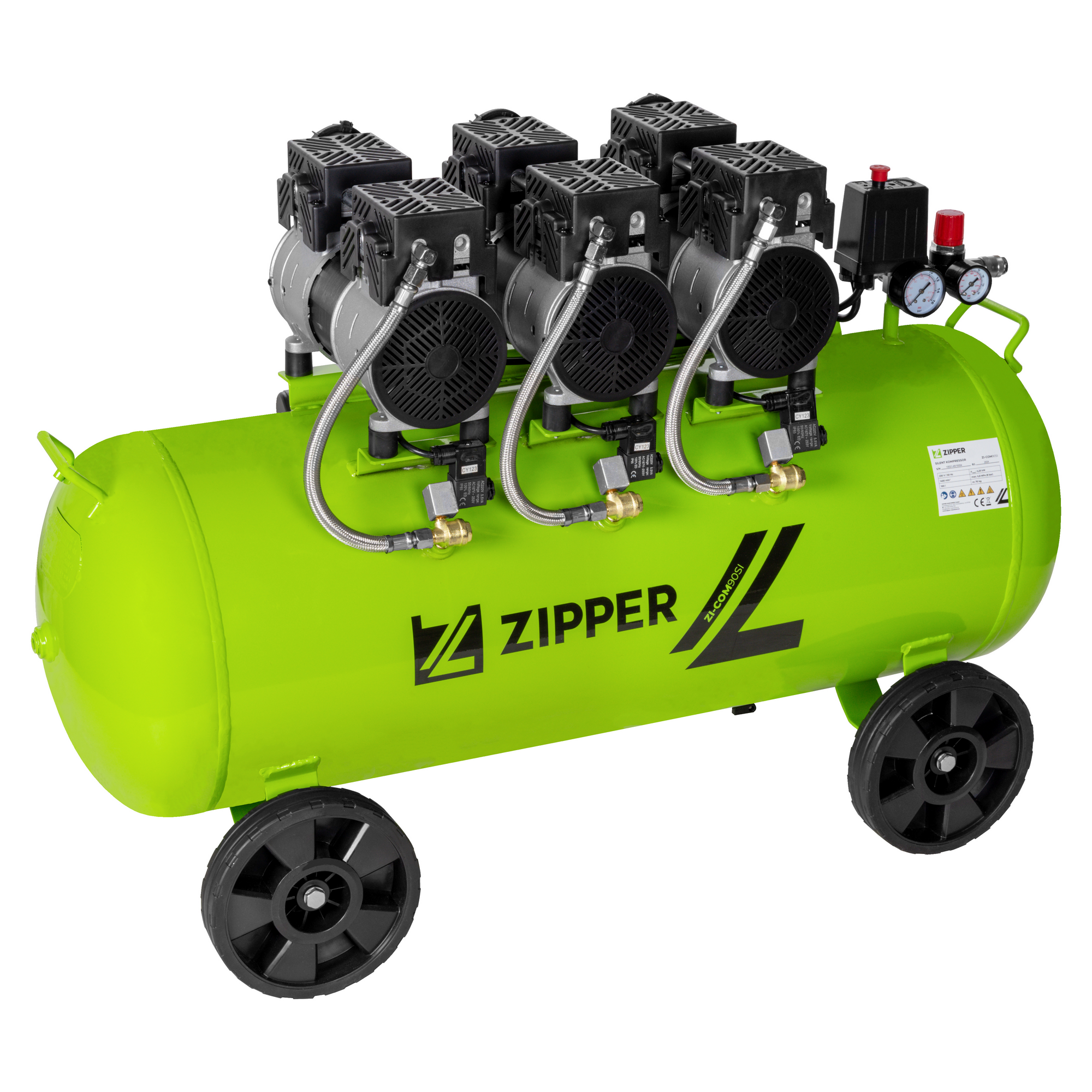 Zipper Kompressor 'ZI-COM90SI' 8 bar, 378 l/min