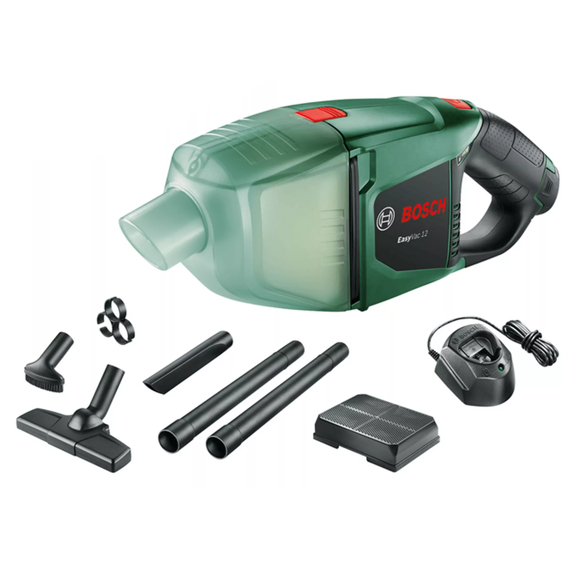Bosch Akku-Handstaubsauger 'EasyVac 12' mit diversen Düsen