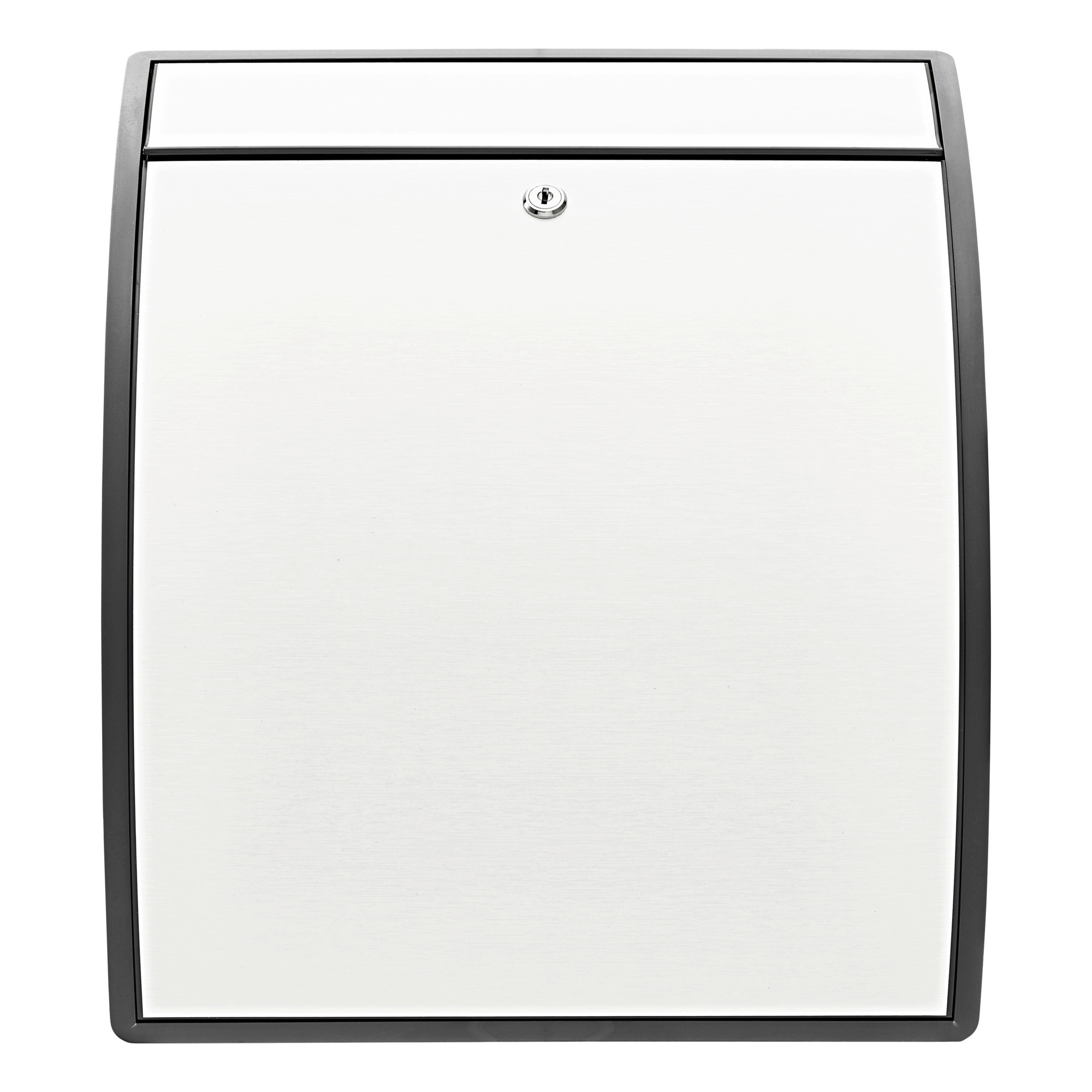 Burg-Wächter Briefkasten 'Turn 4941 ANT/W' anthrazit/weiß 37,4 x 44,3 x 16 cm