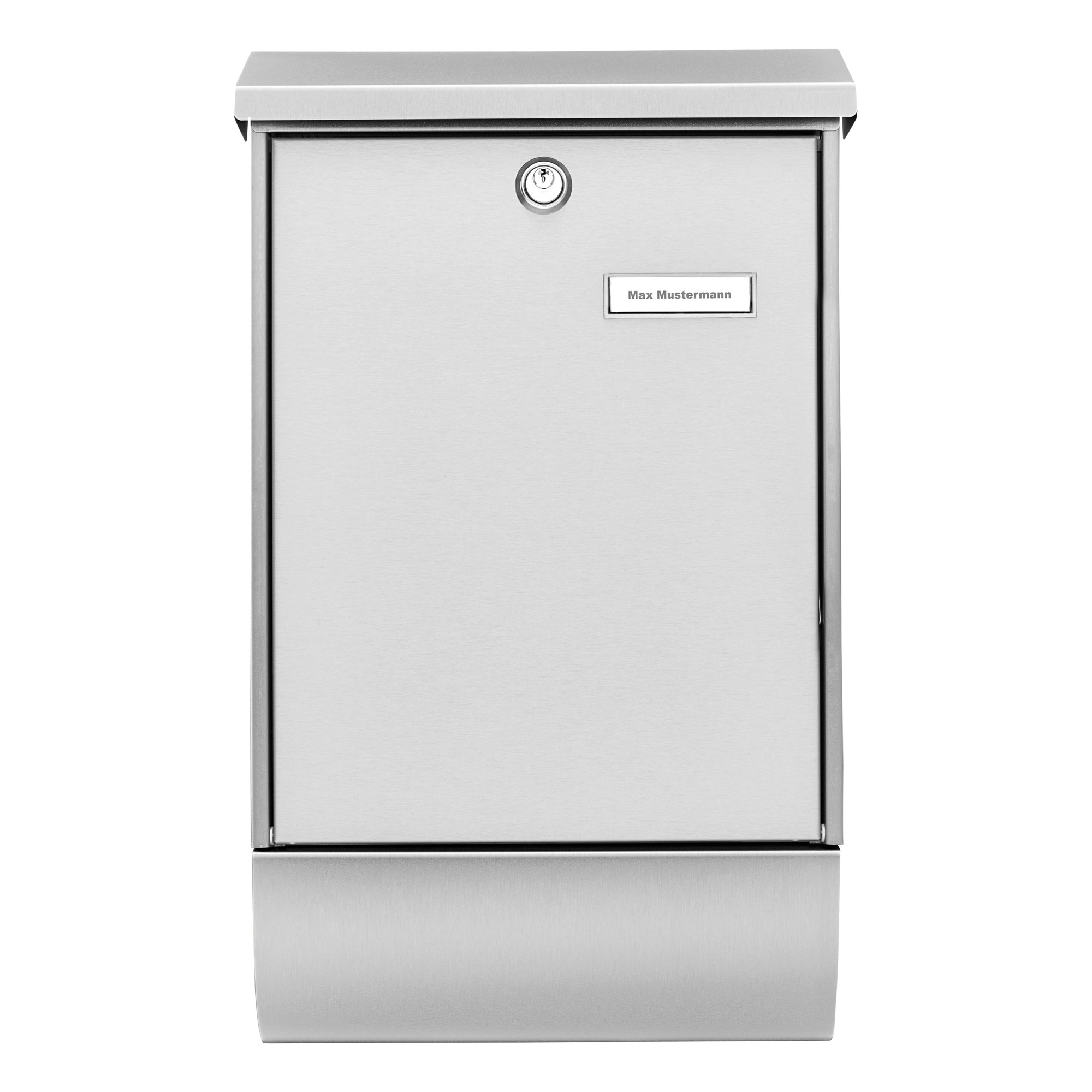 Burg-Wächter Briefkasten 'Oslo-Set 37670 NI' edelstahlfarben 30 x 50 x 11,5 cm