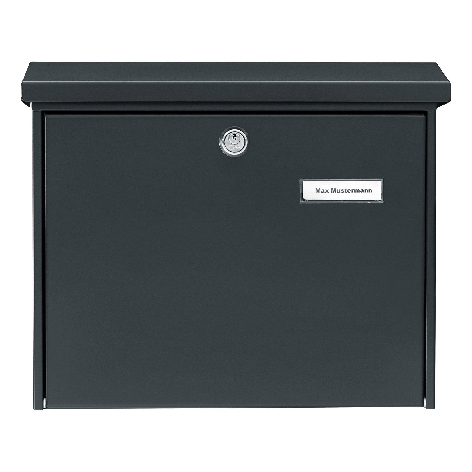 Burg-Wächter Briefkasten 'Amsterdam 867 ANT' anthrazit 37,7 x 32 x 11,5 cm