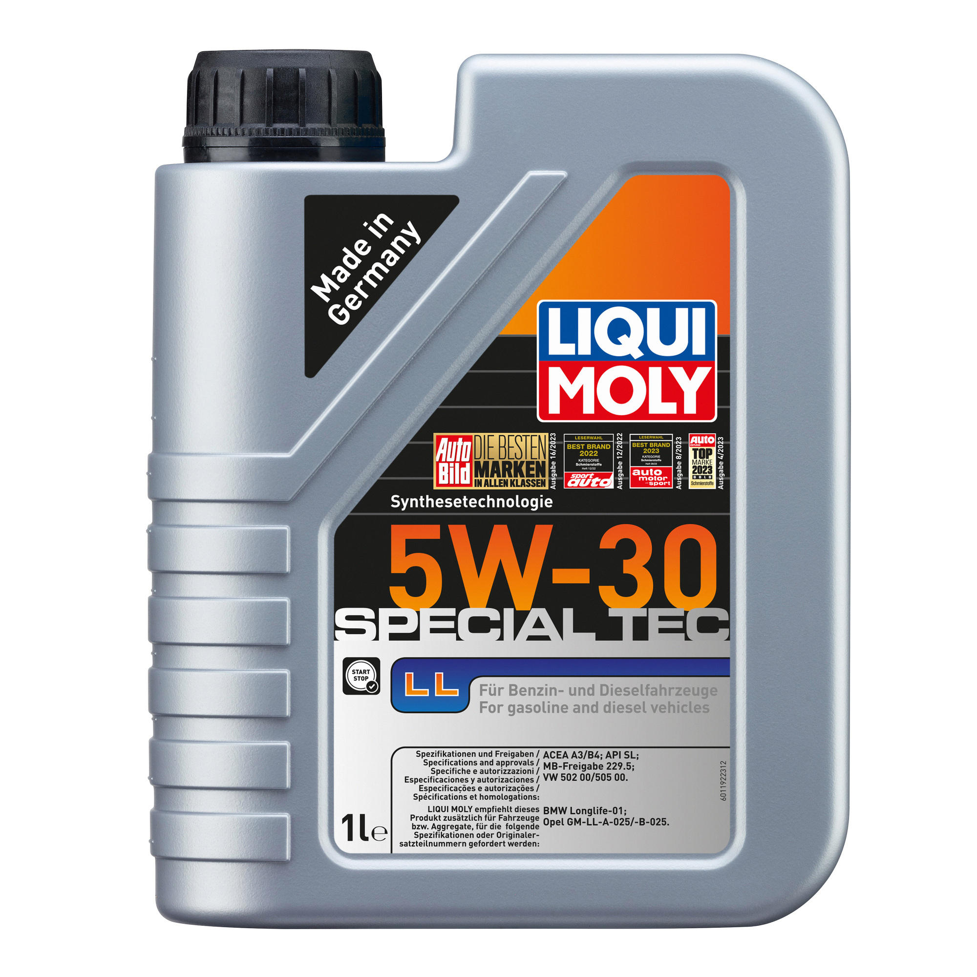 Liqui Moly Leichtlauf-Motoröl 'Special Tec LL 5W-30' 1 l