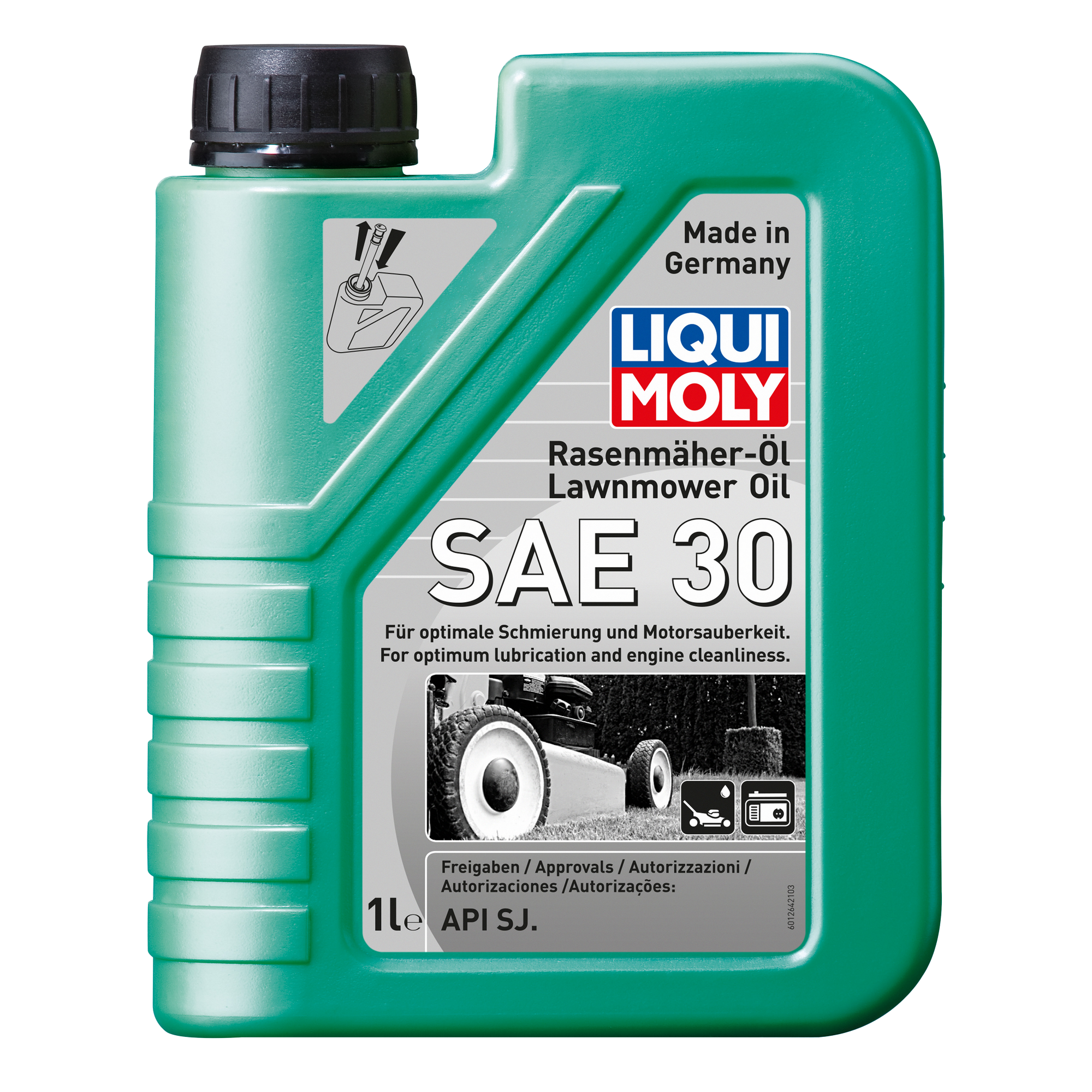 Liqui Moly Einbereichs-Motoröl für Rasenmäher 'SAE 30' 1 l