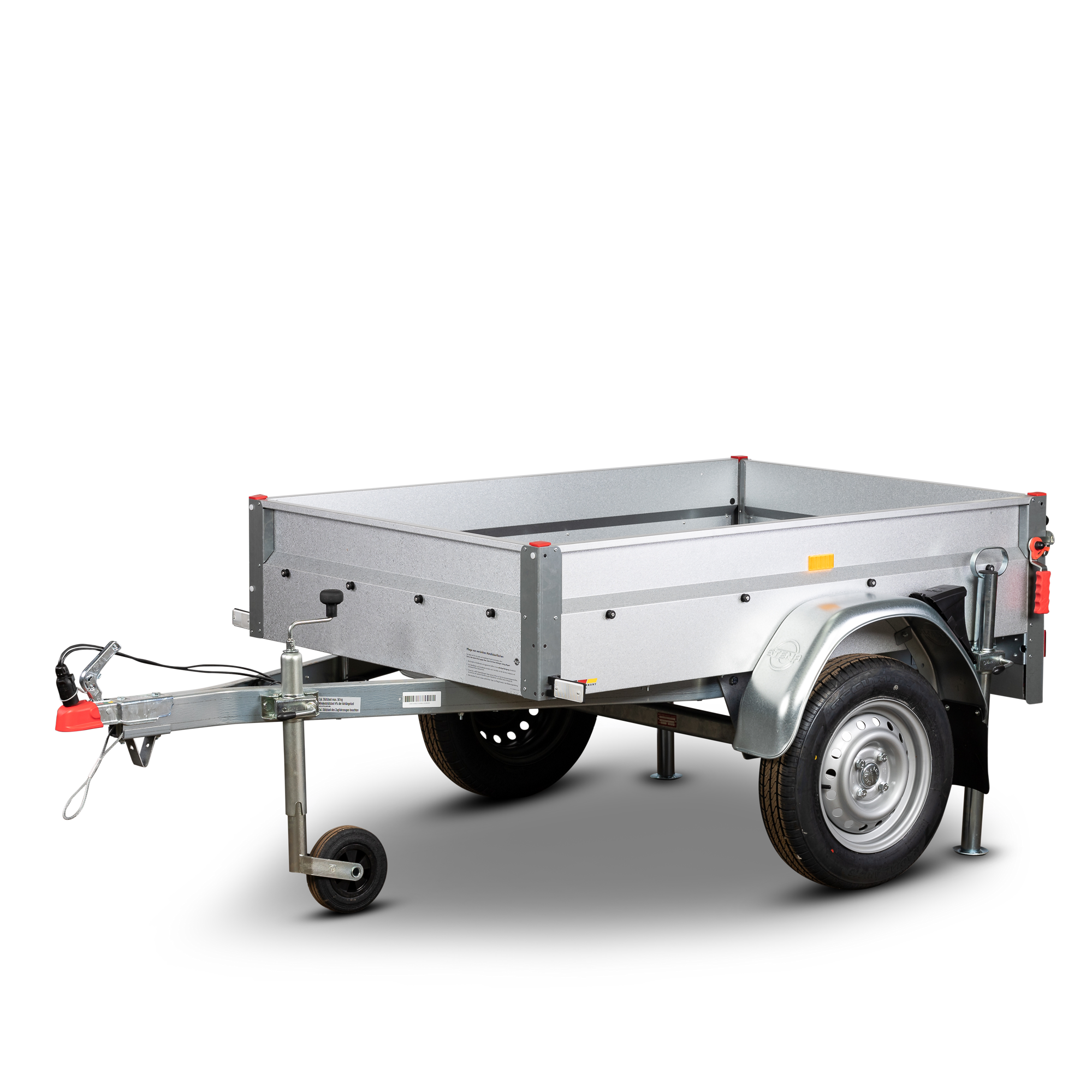 Stema PKW-Anhänger 'Basic Plus 550' ungebremst 550 kg mit Abstellstützen