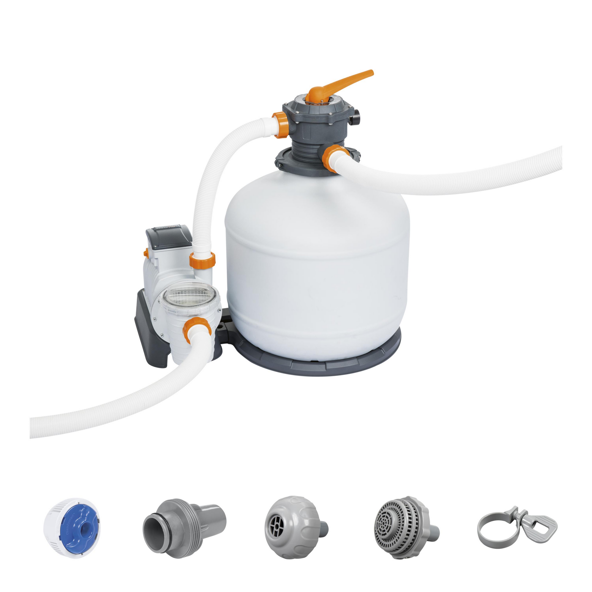 Bestway Sandfilteranlage 'Flowclear' 11.355 l/h mit Zeitschaltuhr