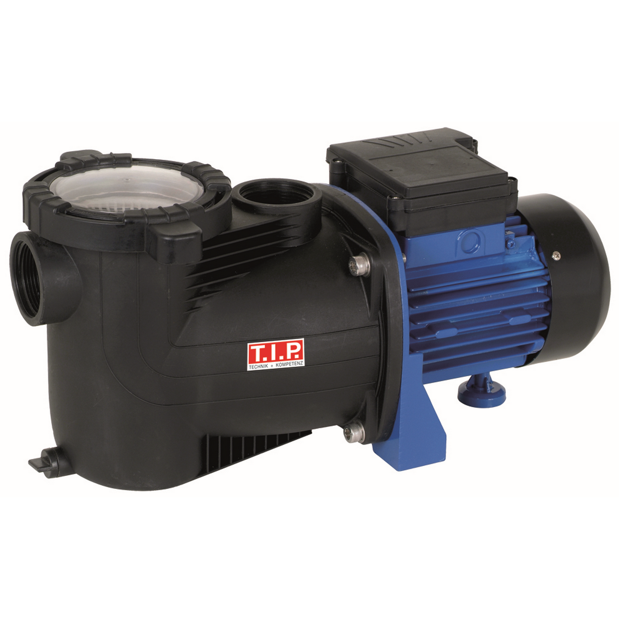 T.I.P. Pool-Umwälzpumpe 'SPP 300 F' mit Vorfilter schwarz/blau