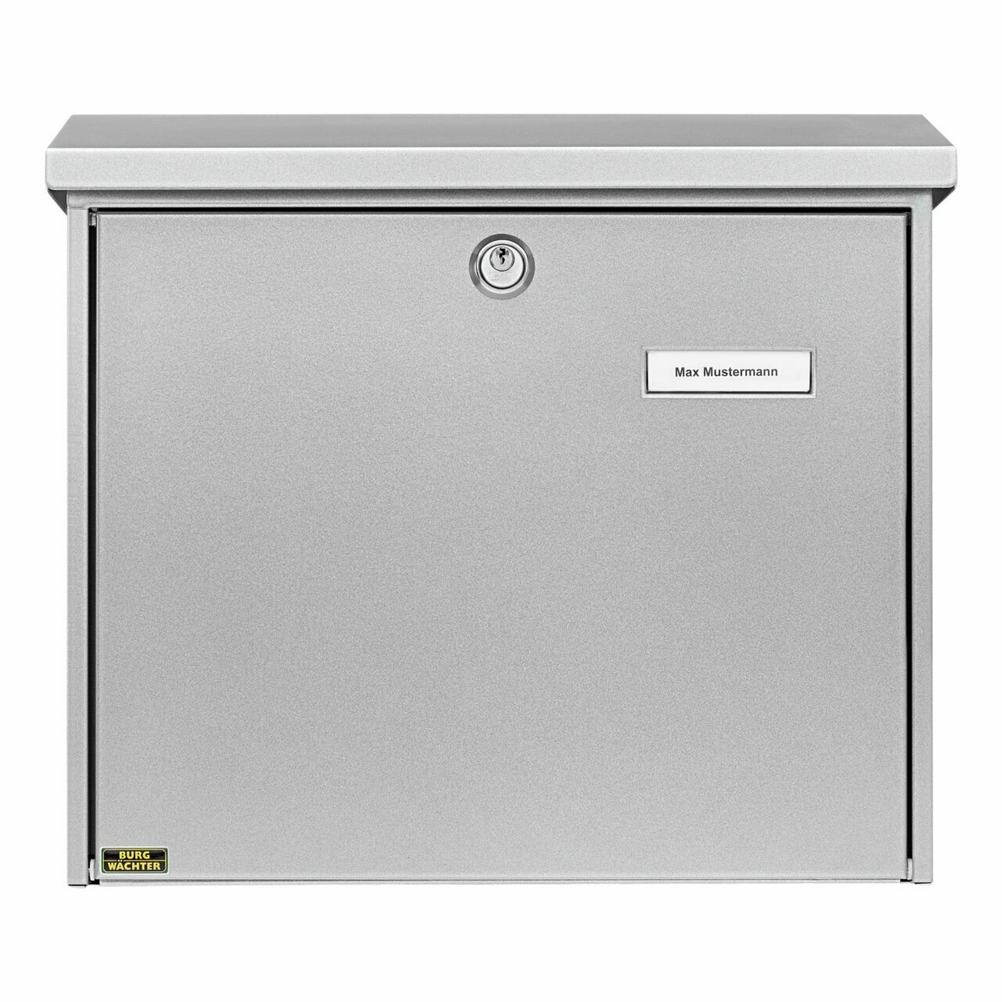 Burg-Wächter Briefkasten 'Comfort 913 SI' silbern 38 x 34 x 14,8 cm