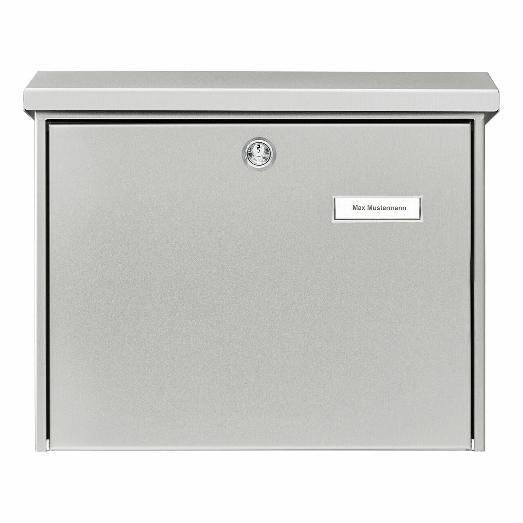 Burg-Wächter Briefkasten 'Amrum 3867 NI' edelstahlfarben 37,7 x 32 x 11,5 cm