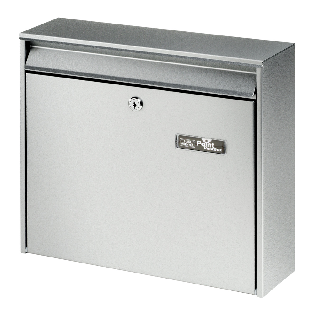 Burg-Wächter Briefkasten 'Mail' 5877 silbern