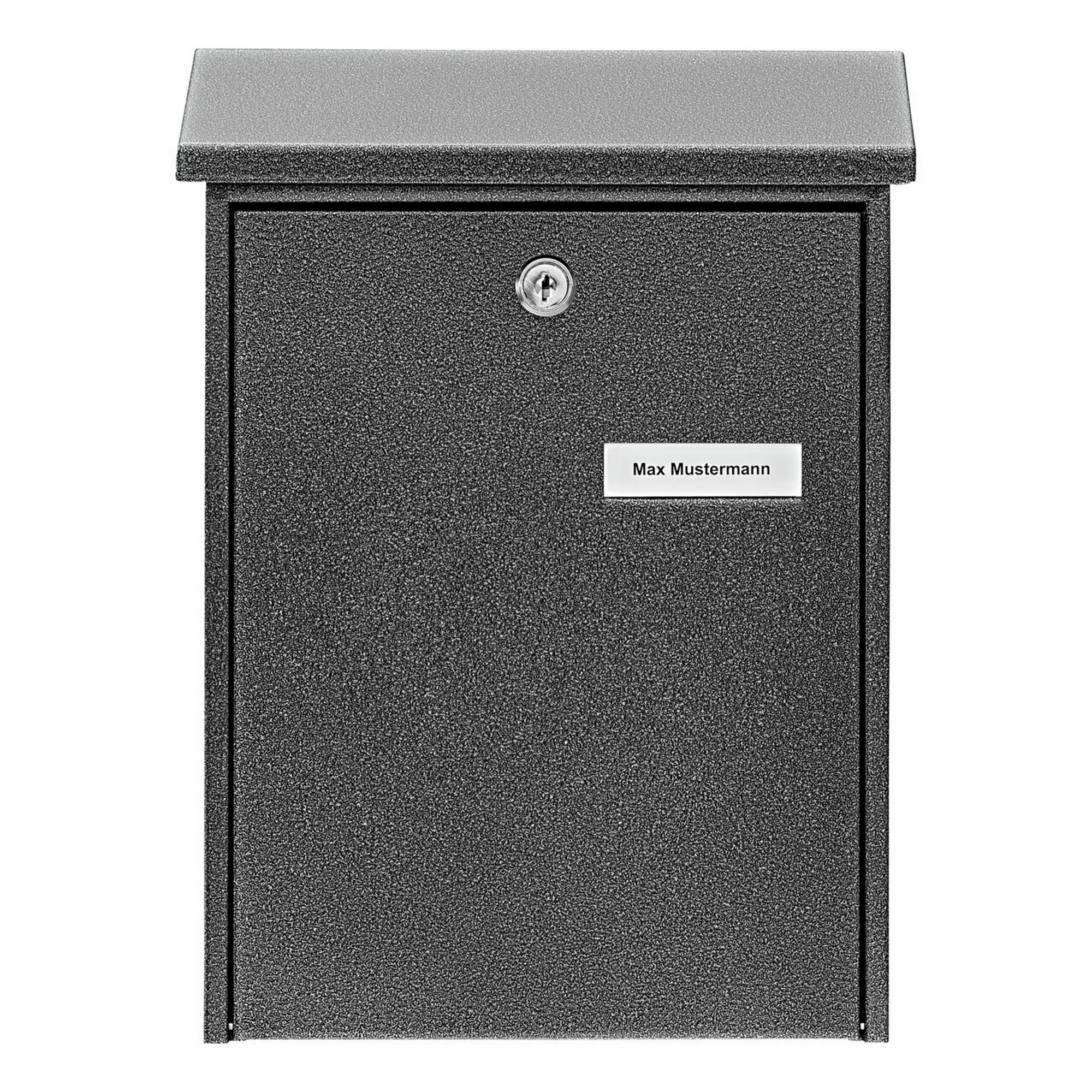 Burg-Wächter Briefkasten 'Daily 5861 E' grau 22,5 x 30,5 x 7,5 cm