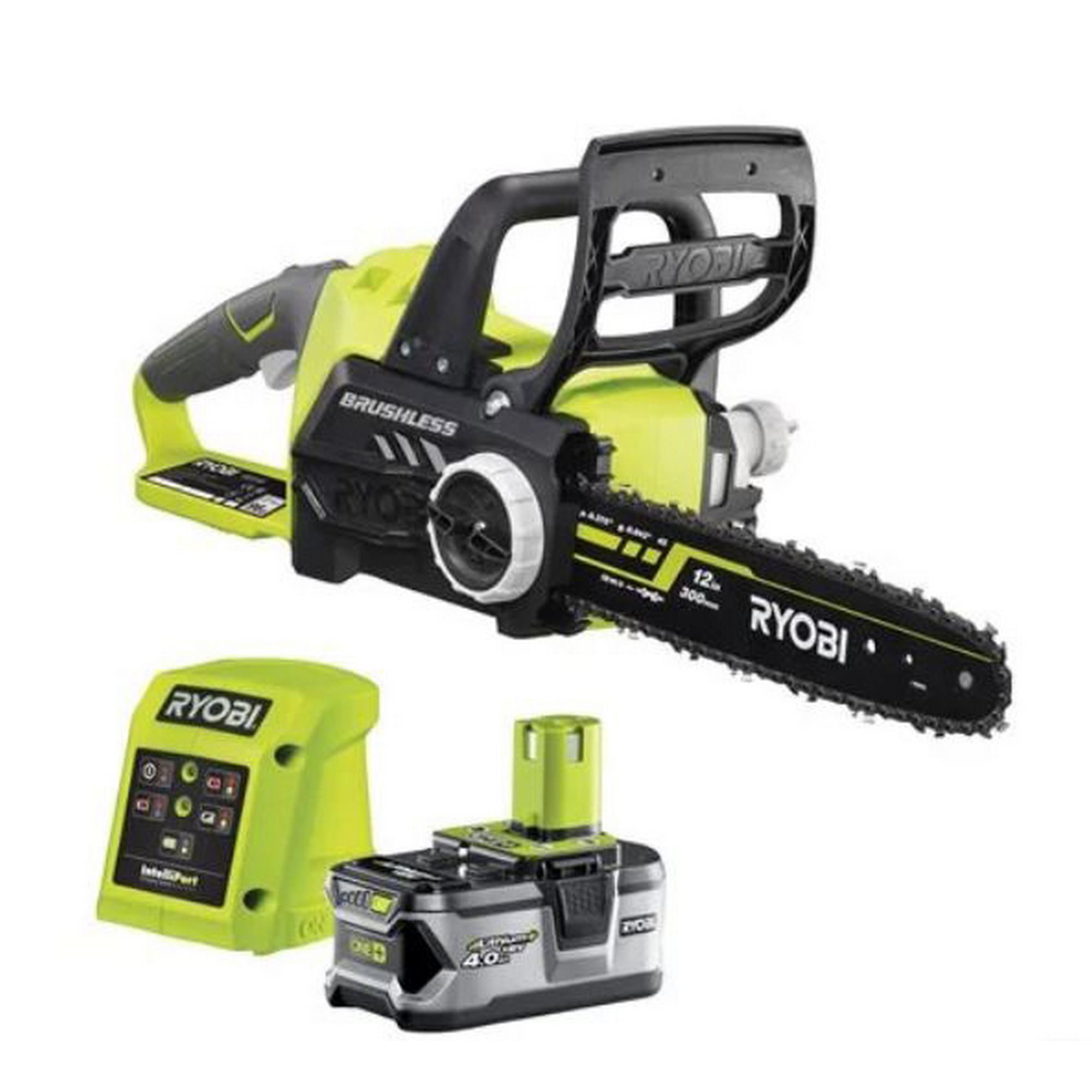 Ryobi Akku-Kettensäge 'RCS1830-140B' 30 cm 18 V mit Akku und Ladegerät