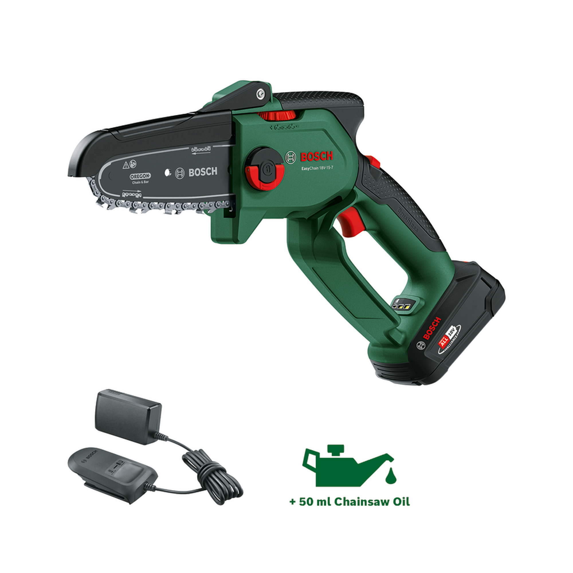 Bosch Akku-Astsäge 'EasyChain 18V-15-7' inklusive Akku