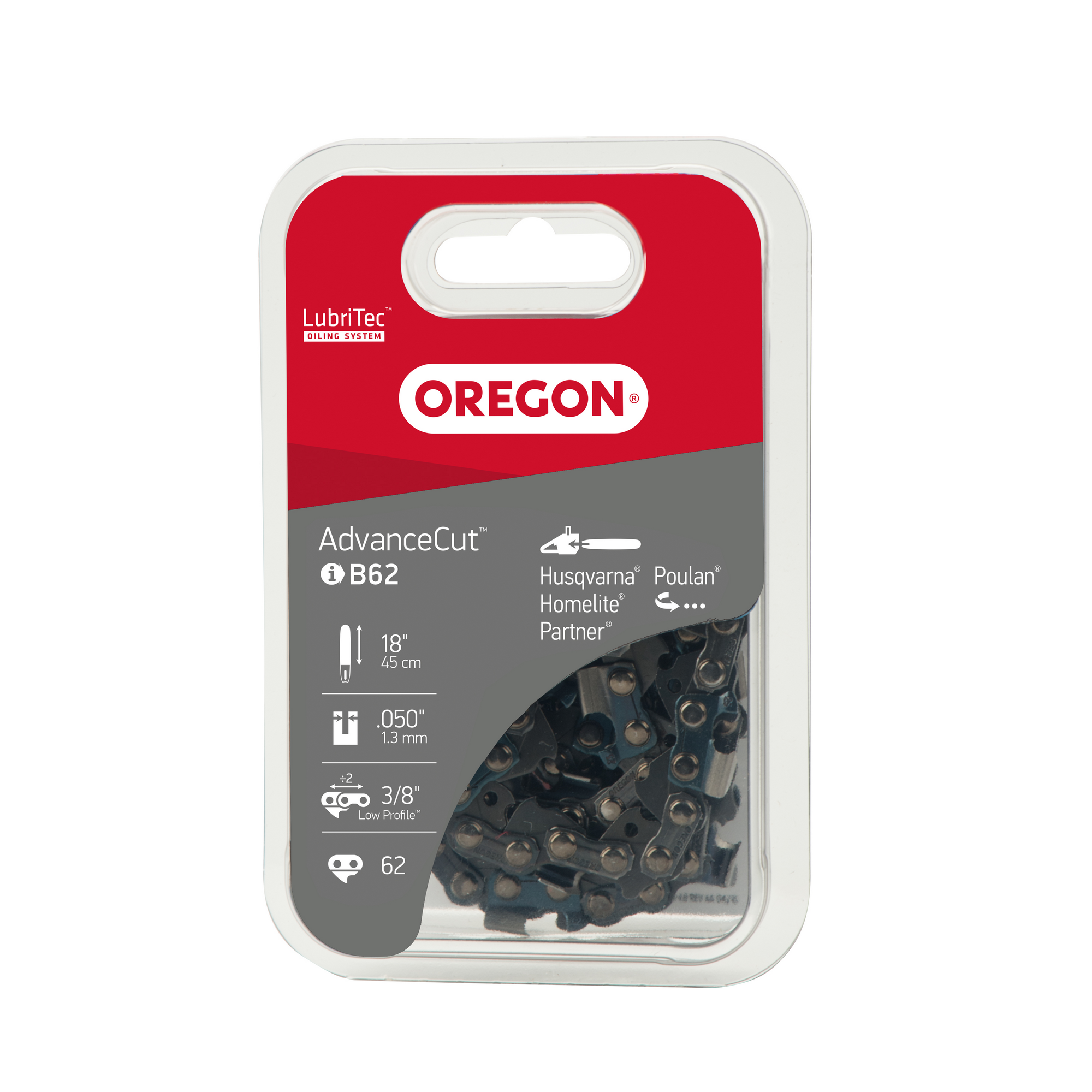 Oregon® Sägekette 3/8', 1,3 mm, 62 Glieder