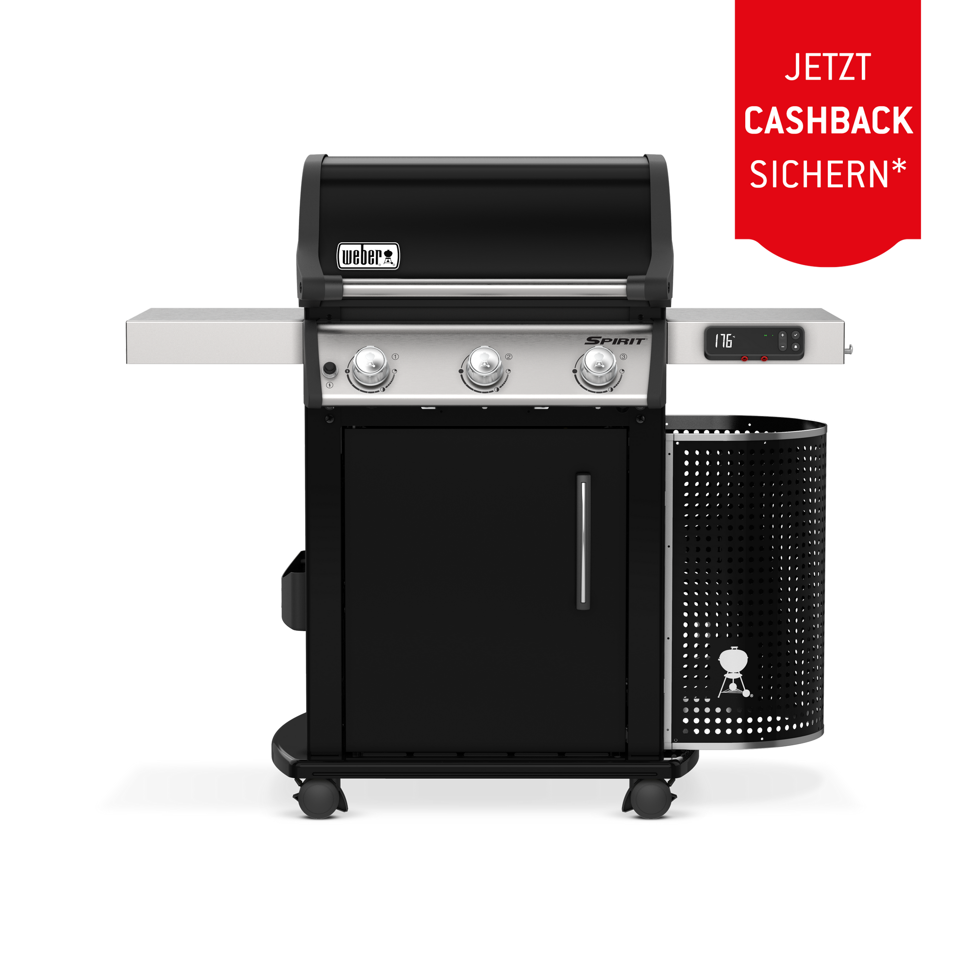 Weber Gasgrill 'Spirit EPX-315 GBS' schwarz 126 x 116 x 61 cm