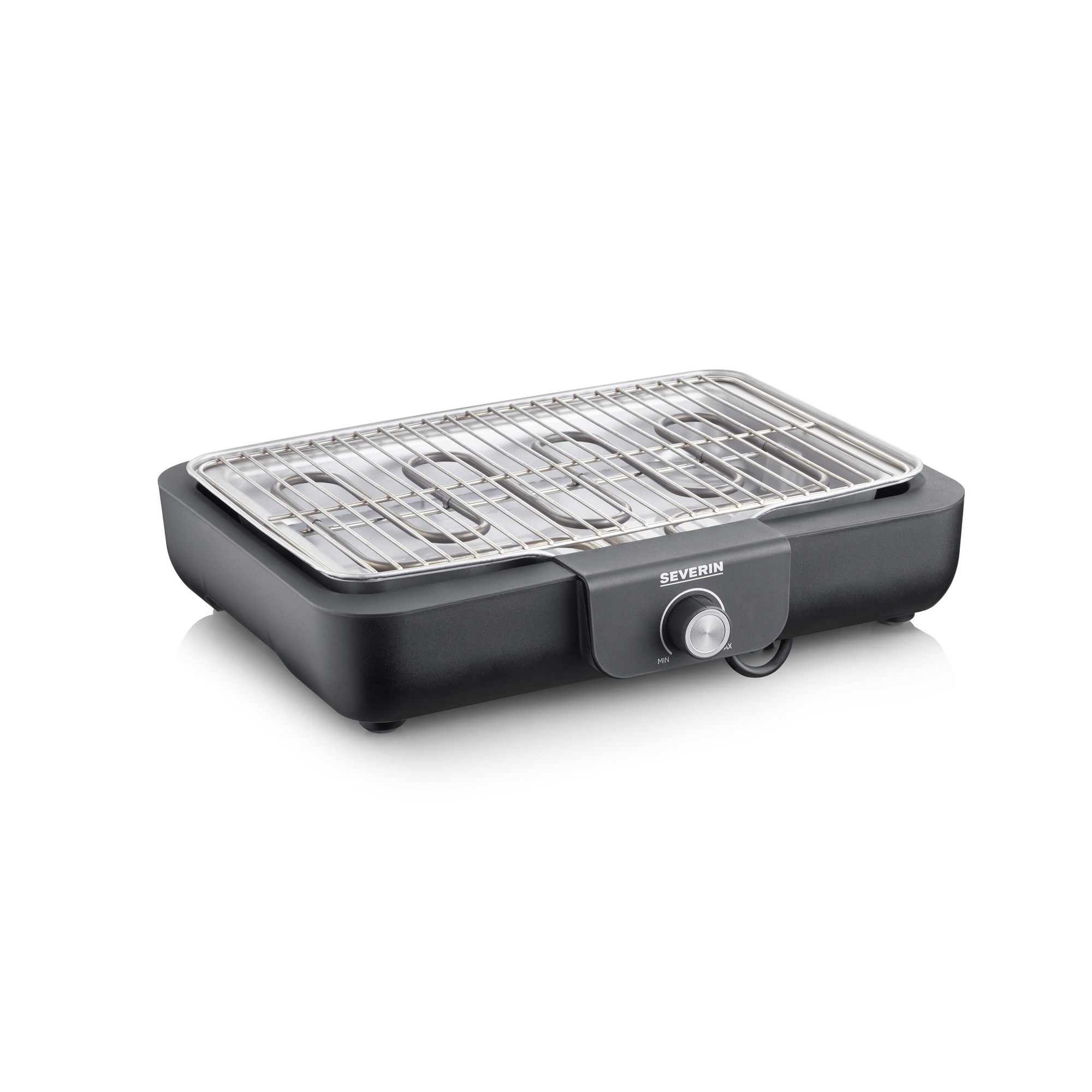 Severin Elektro-Tischgrill 'PG 8554' schwarz 2300 W 35 x 10 x 43 cm
