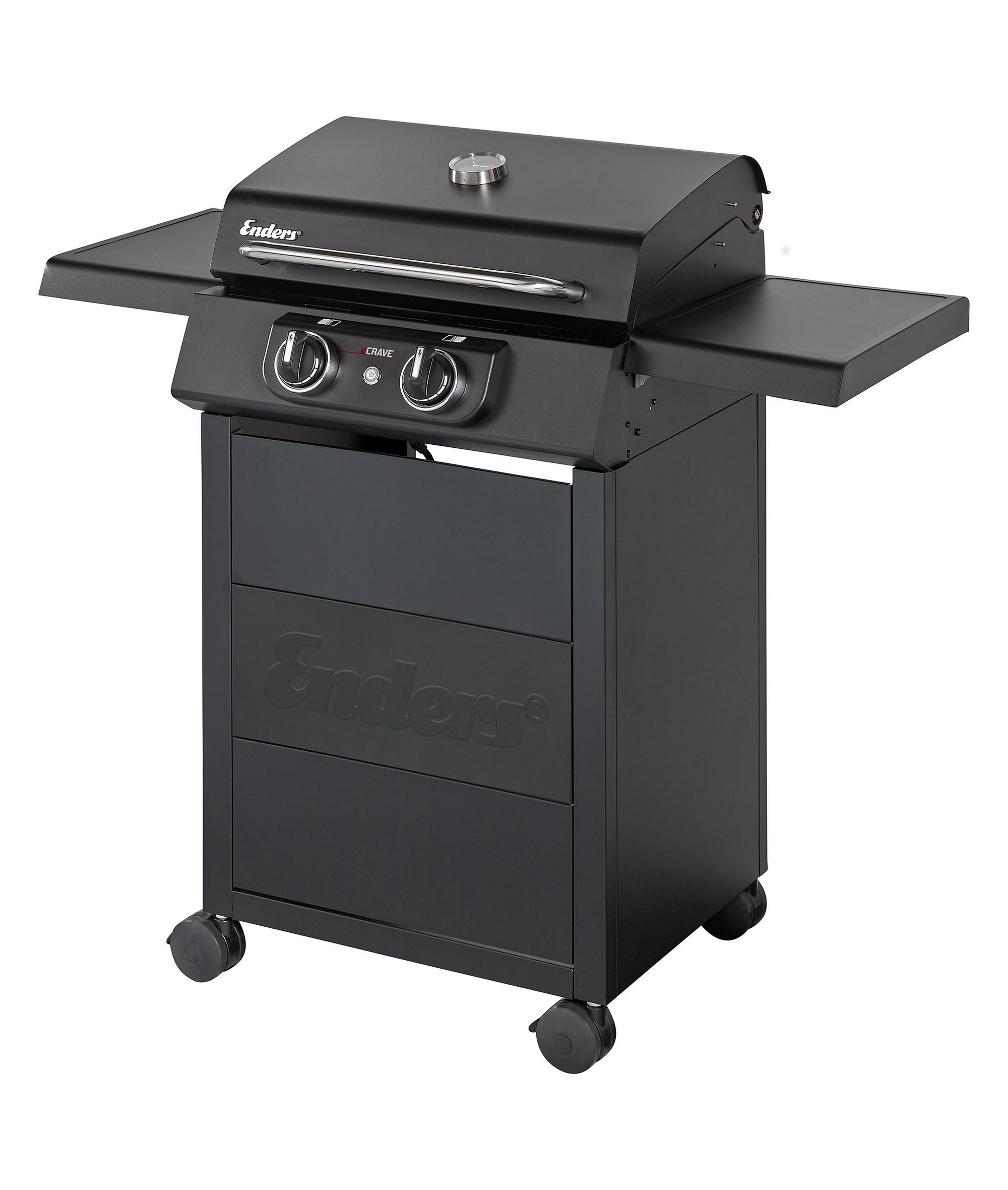 Enders Elektrogrill 'eCRAVE 2' schwarz 2600 W 103 x 99 x 51,5 cm