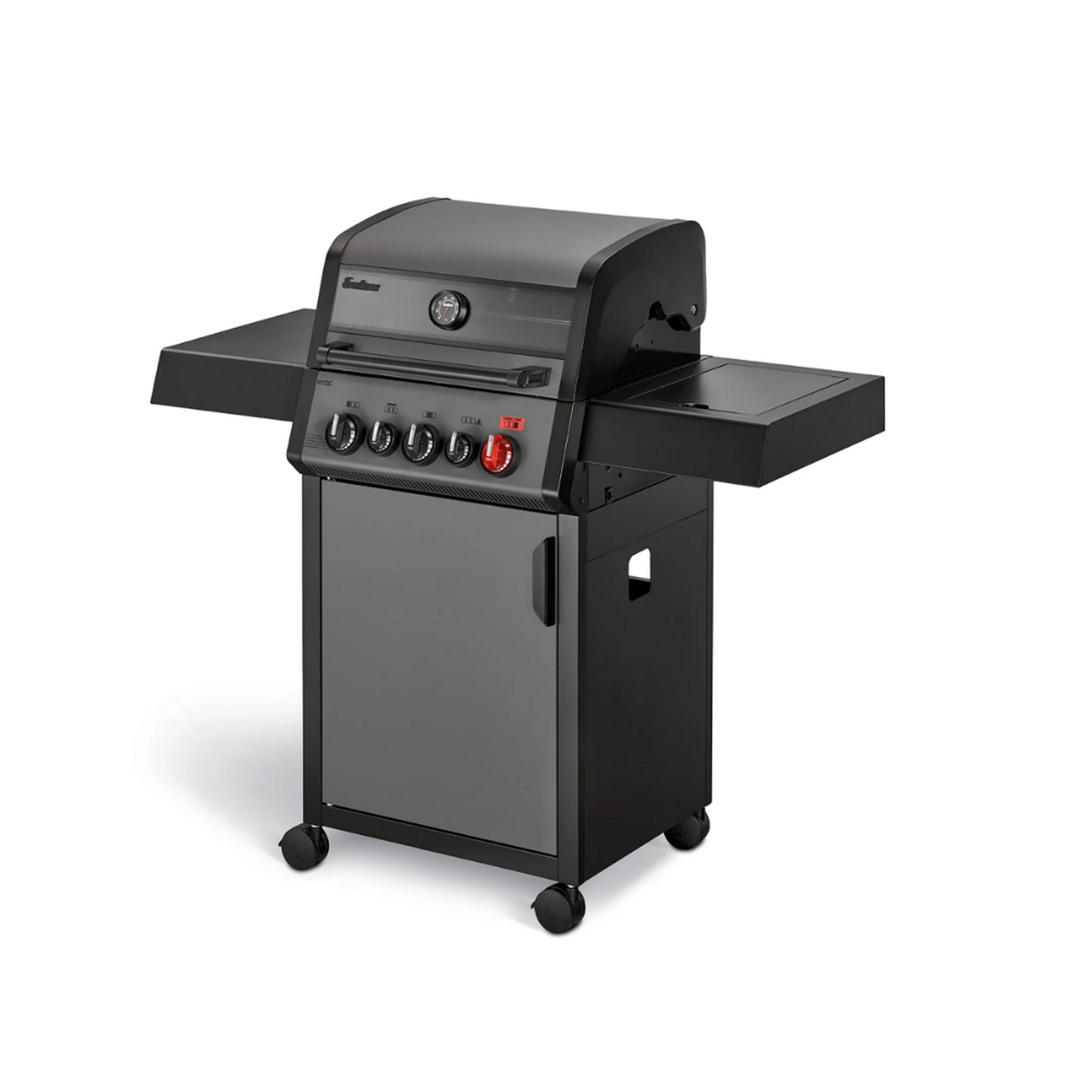 Enders Gasgrill 'Hyde 3 SIKR Turbo' schwarz 126 x 117 x 56 cm