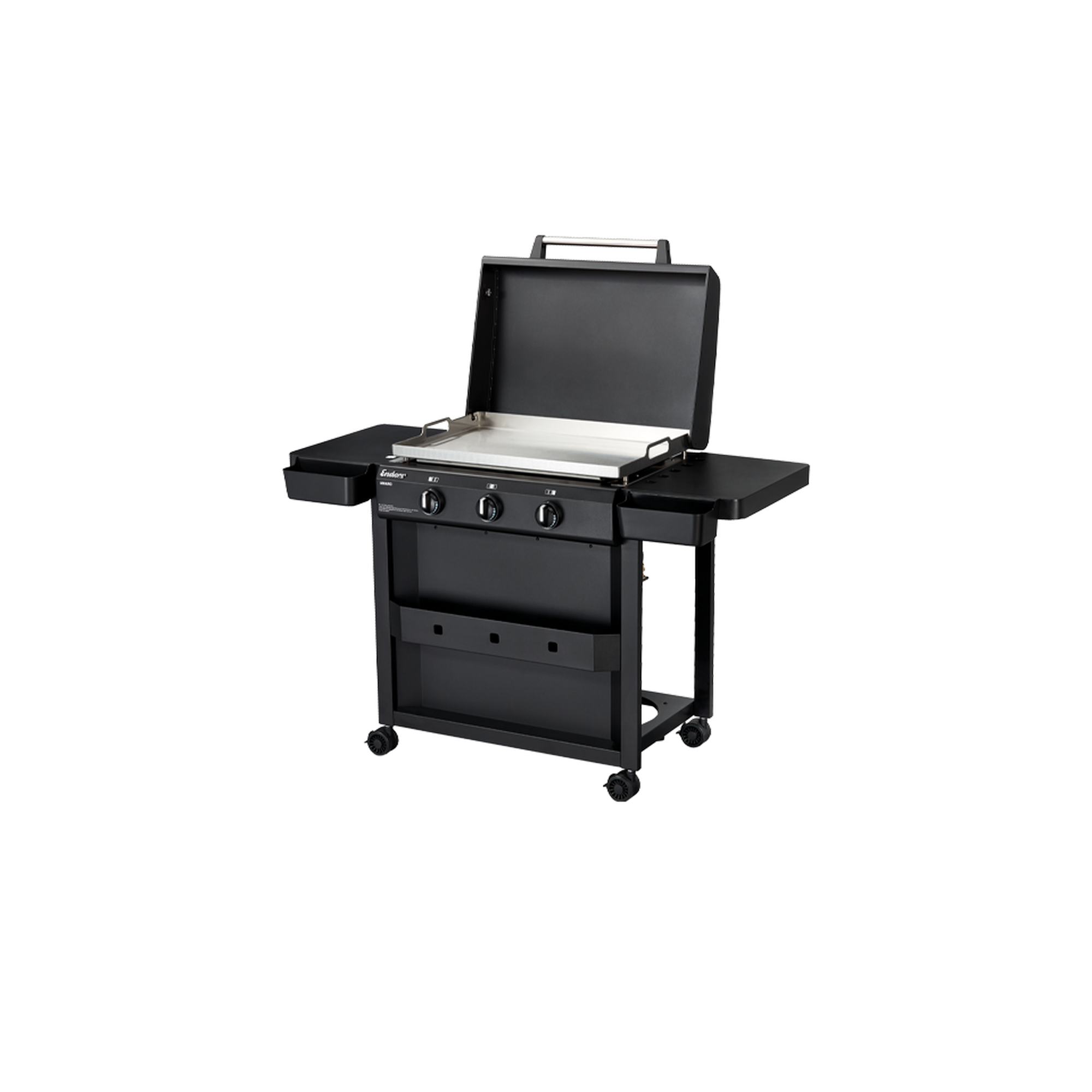 Enders Gasgrill 'Plancha Amaro' schwarz 138,5 x 99 x 58 cm