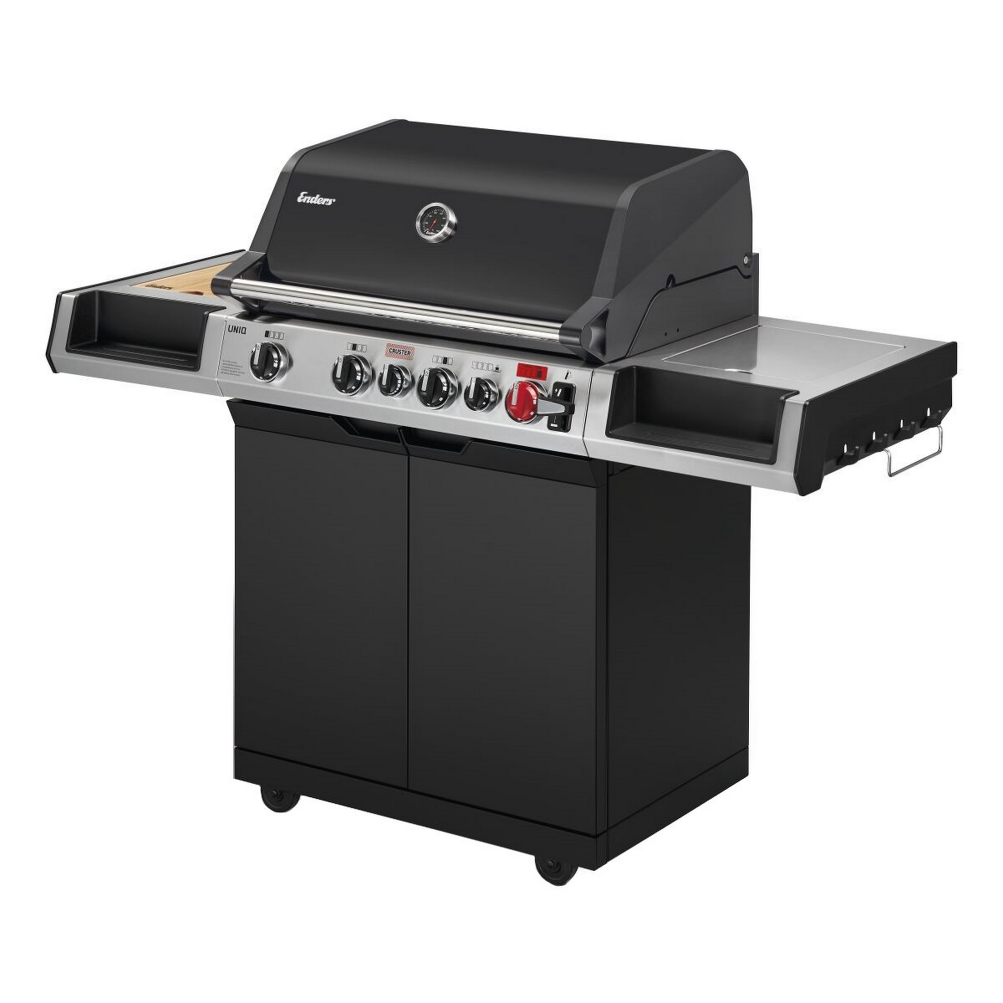Enders Gasgrill 'Uniq 4 IK Cruster' schwarz 155 x 120 x 65,5 cm
